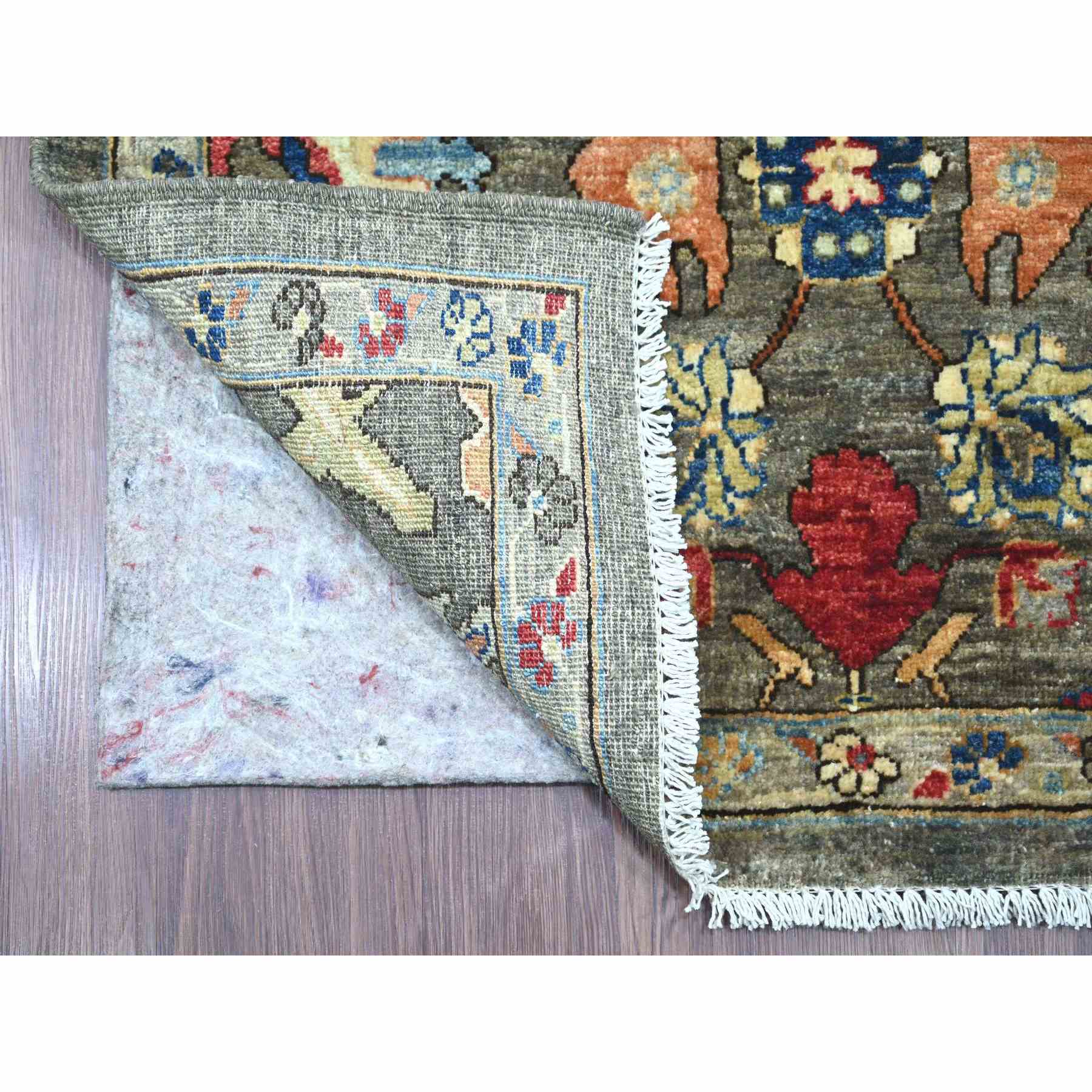 Tribal-Geometric-Hand-Knotted-Rug-106350