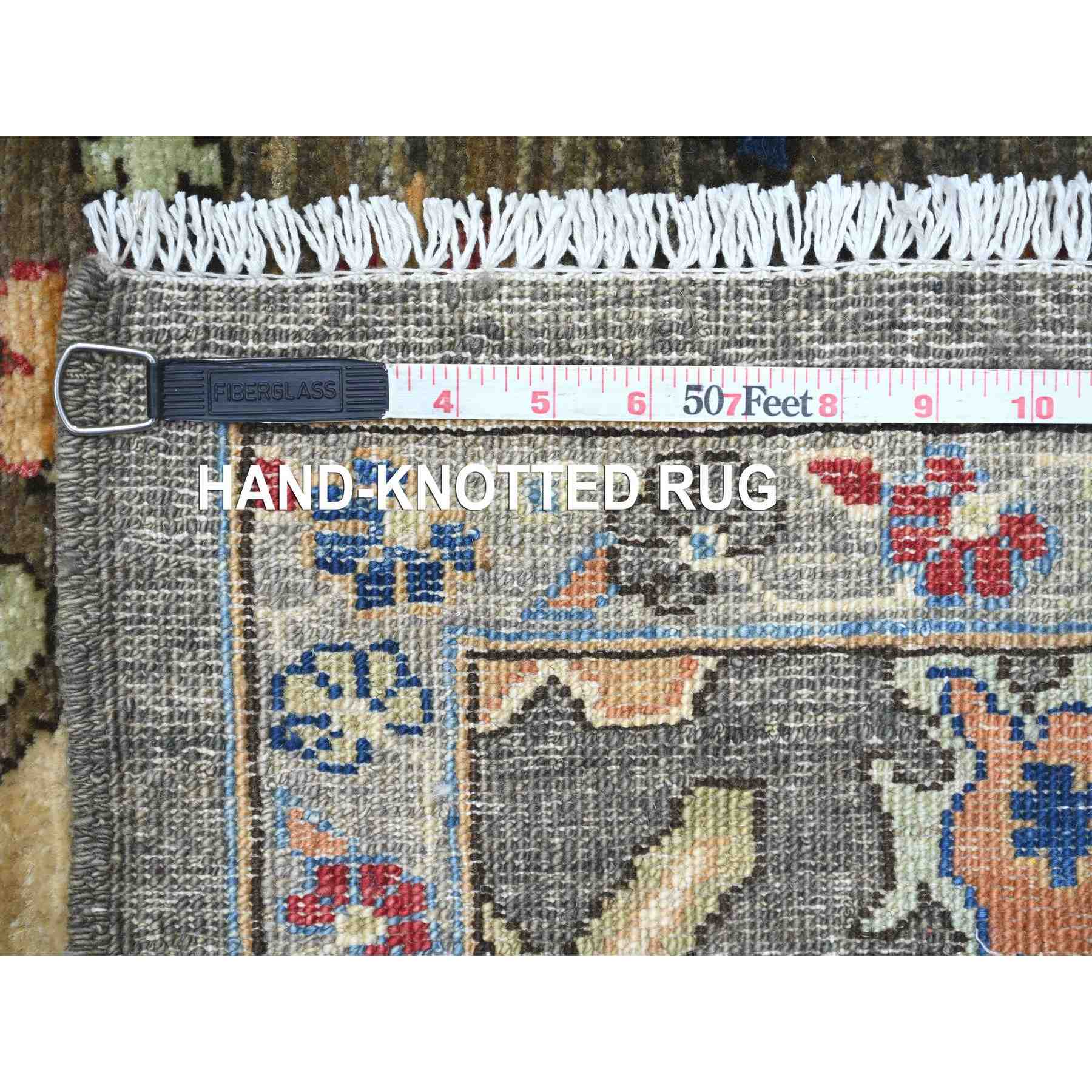 Tribal-Geometric-Hand-Knotted-Rug-106350