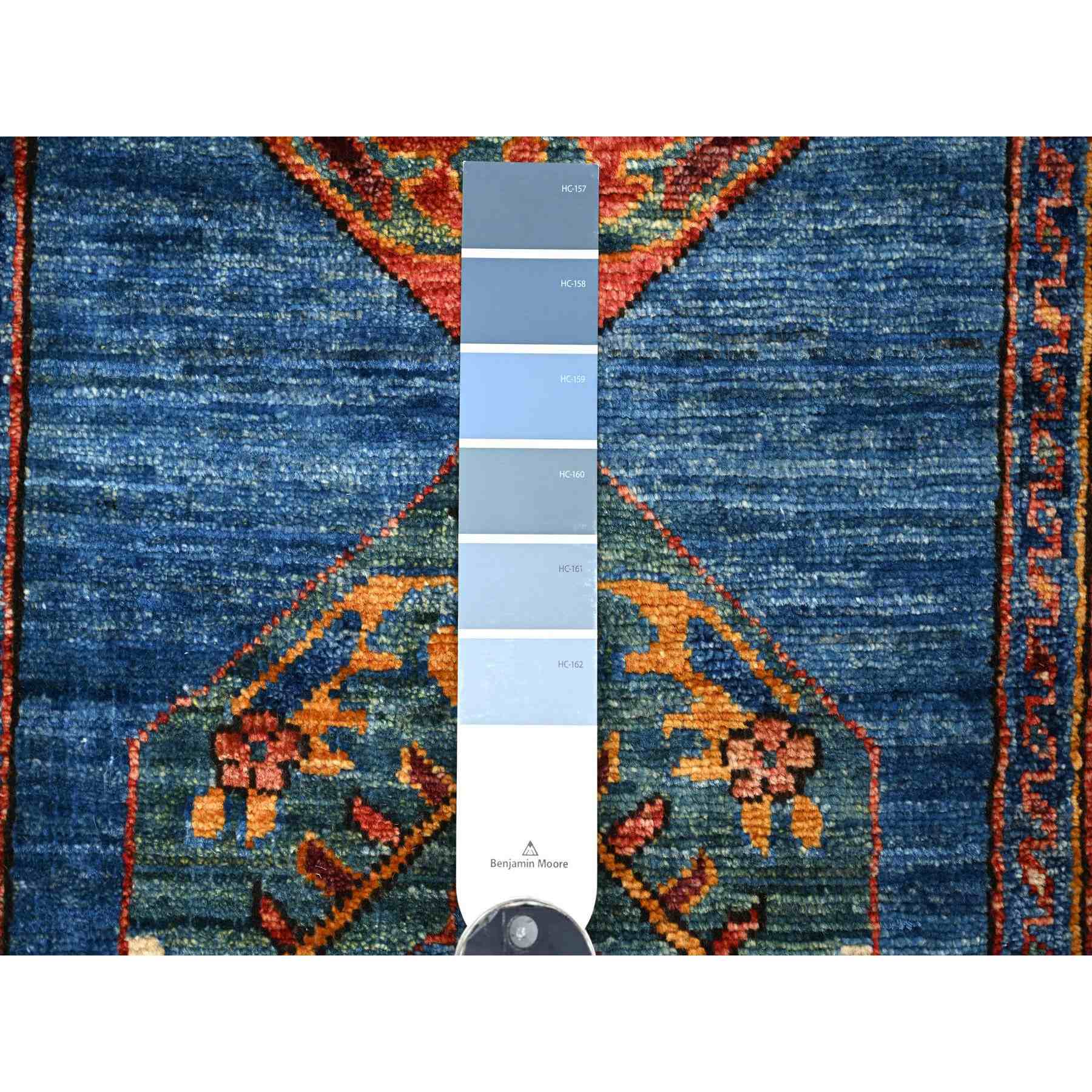 Tribal-Geometric-Hand-Knotted-Rug-106365