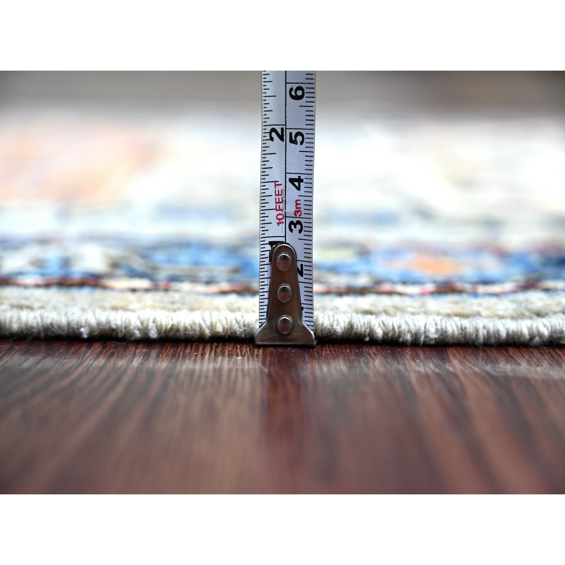 Tribal-Geometric-Hand-Knotted-Rug-106370