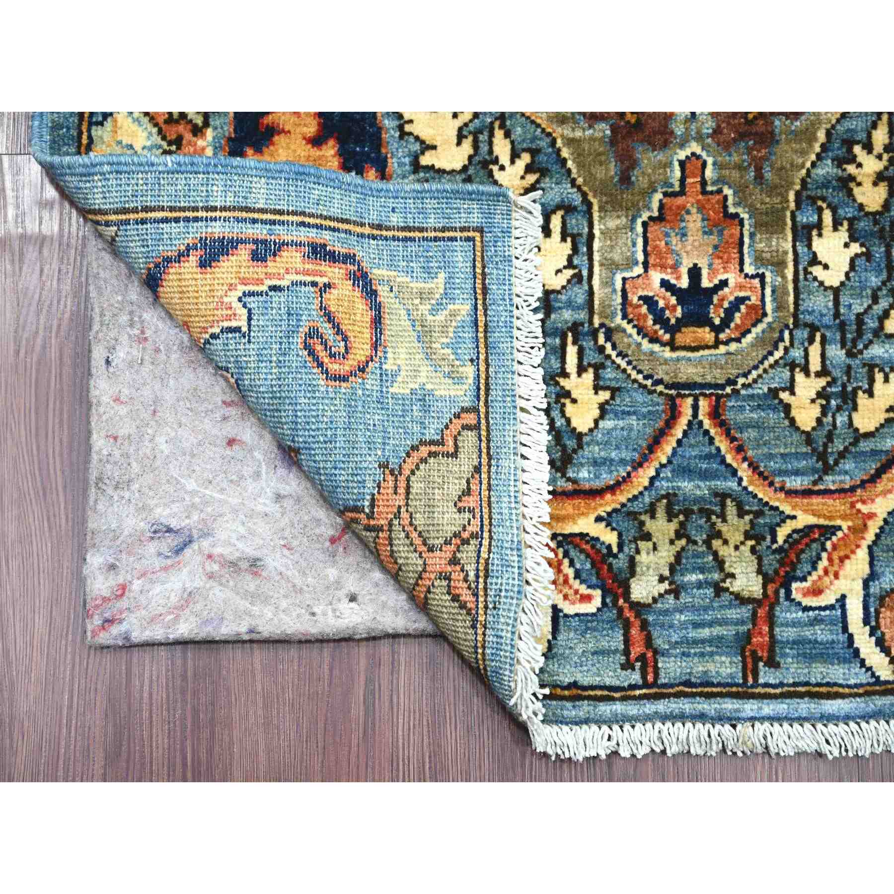 Tribal-Geometric-Hand-Knotted-Rug-106375