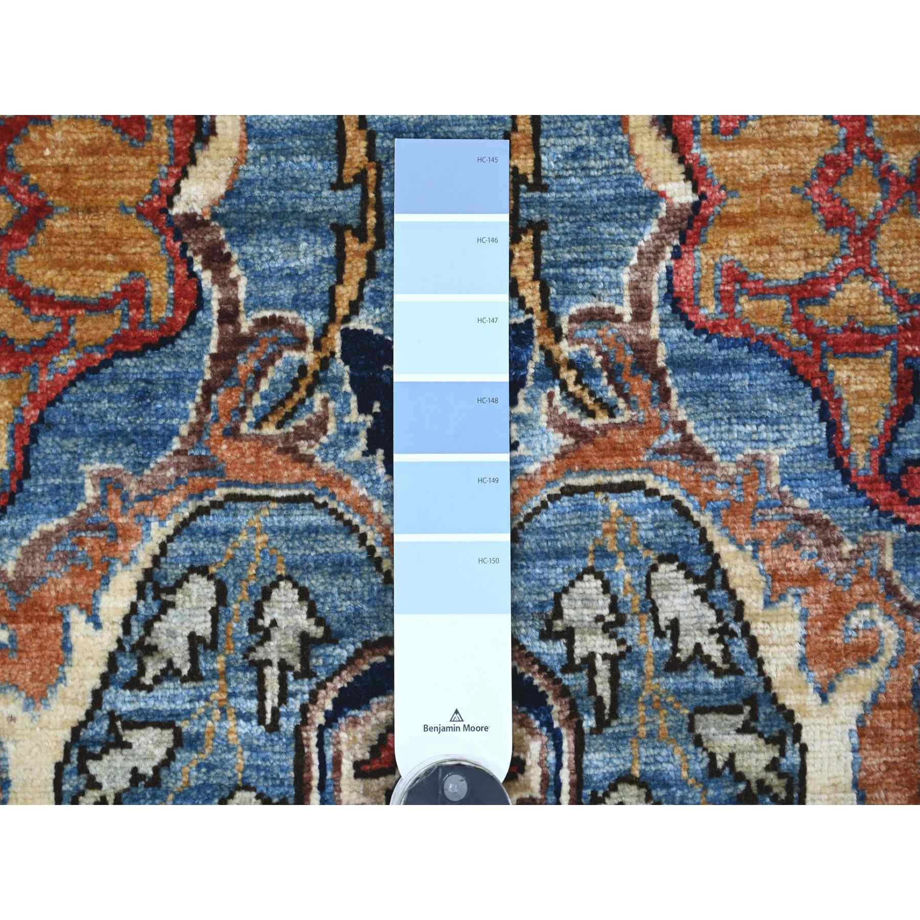 Tribal-Geometric-Hand-Knotted-Rug-106375