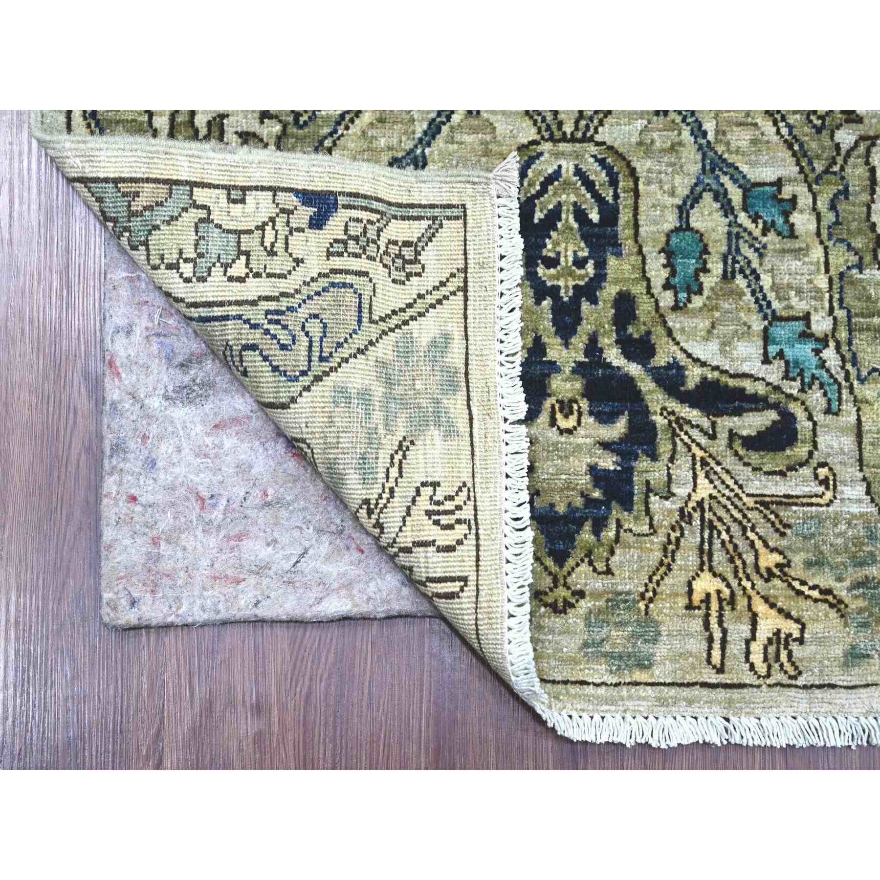 Tribal-Geometric-Hand-Knotted-Rug-106400