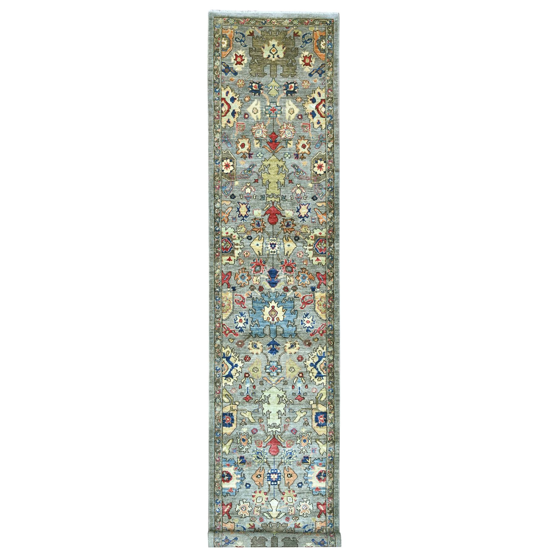 Tribal-Geometric-Hand-Knotted-Rug-106420