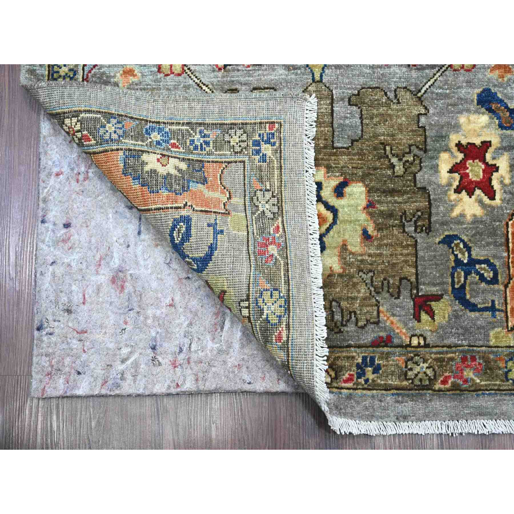 Tribal-Geometric-Hand-Knotted-Rug-106420