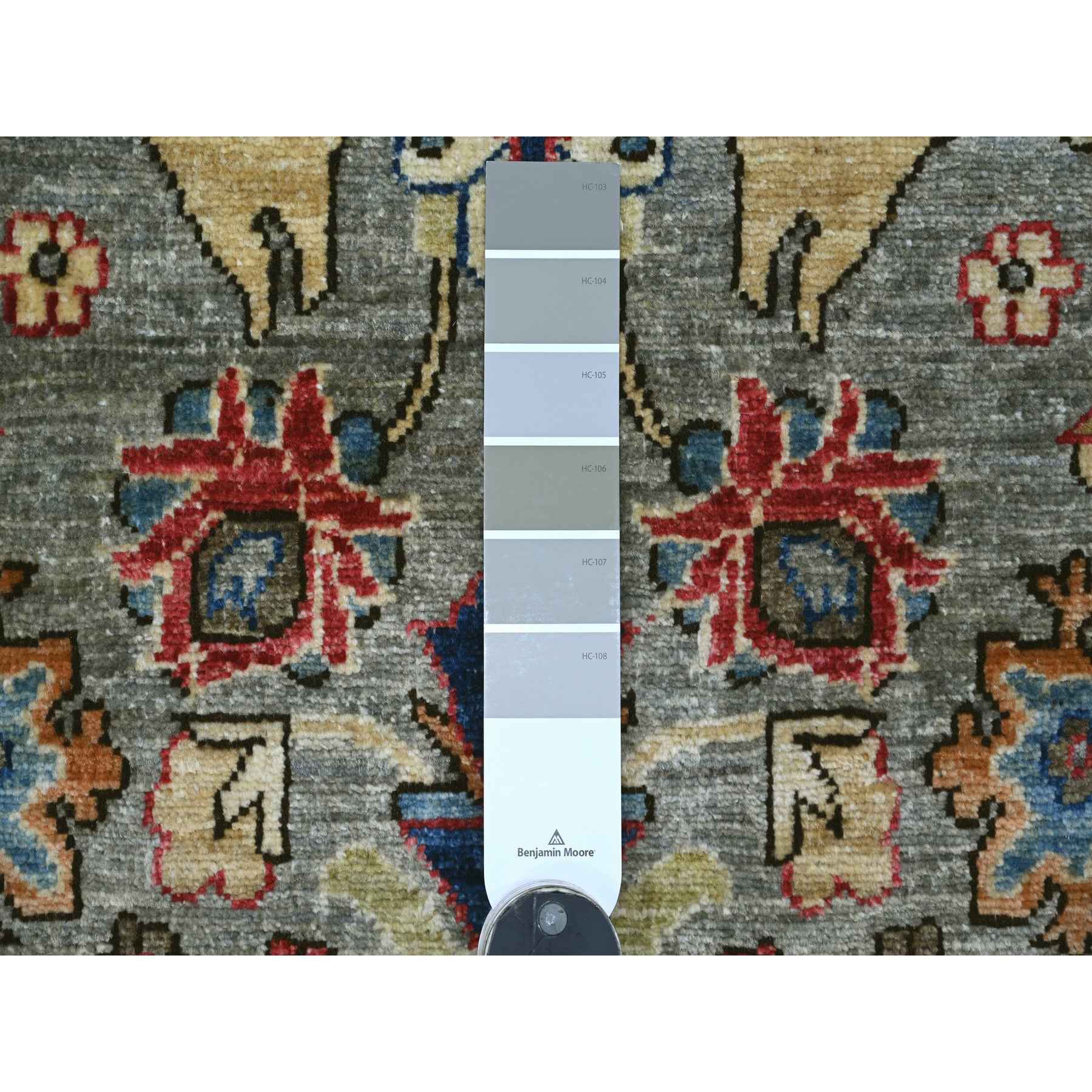 Tribal-Geometric-Hand-Knotted-Rug-106420