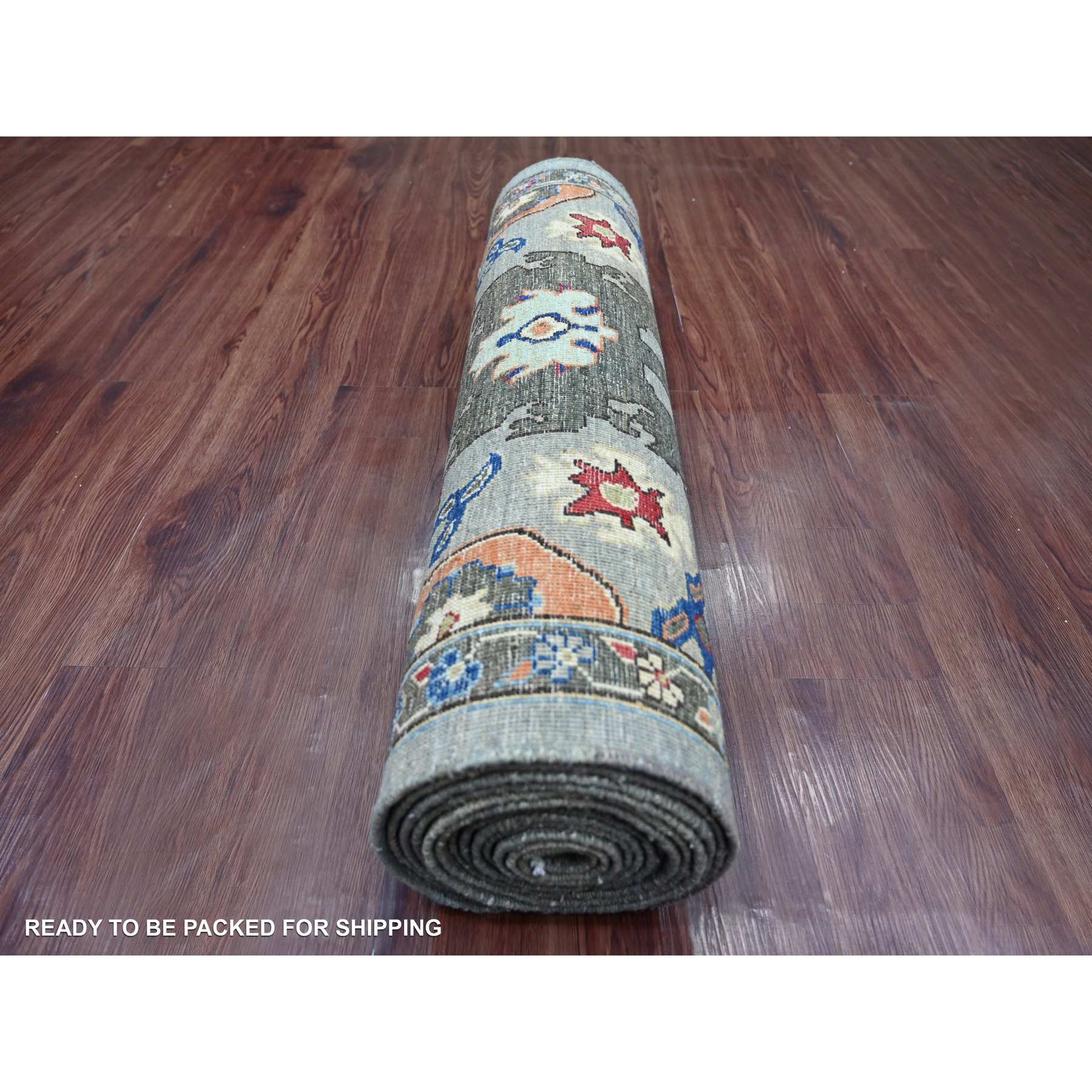 Tribal-Geometric-Hand-Knotted-Rug-106420