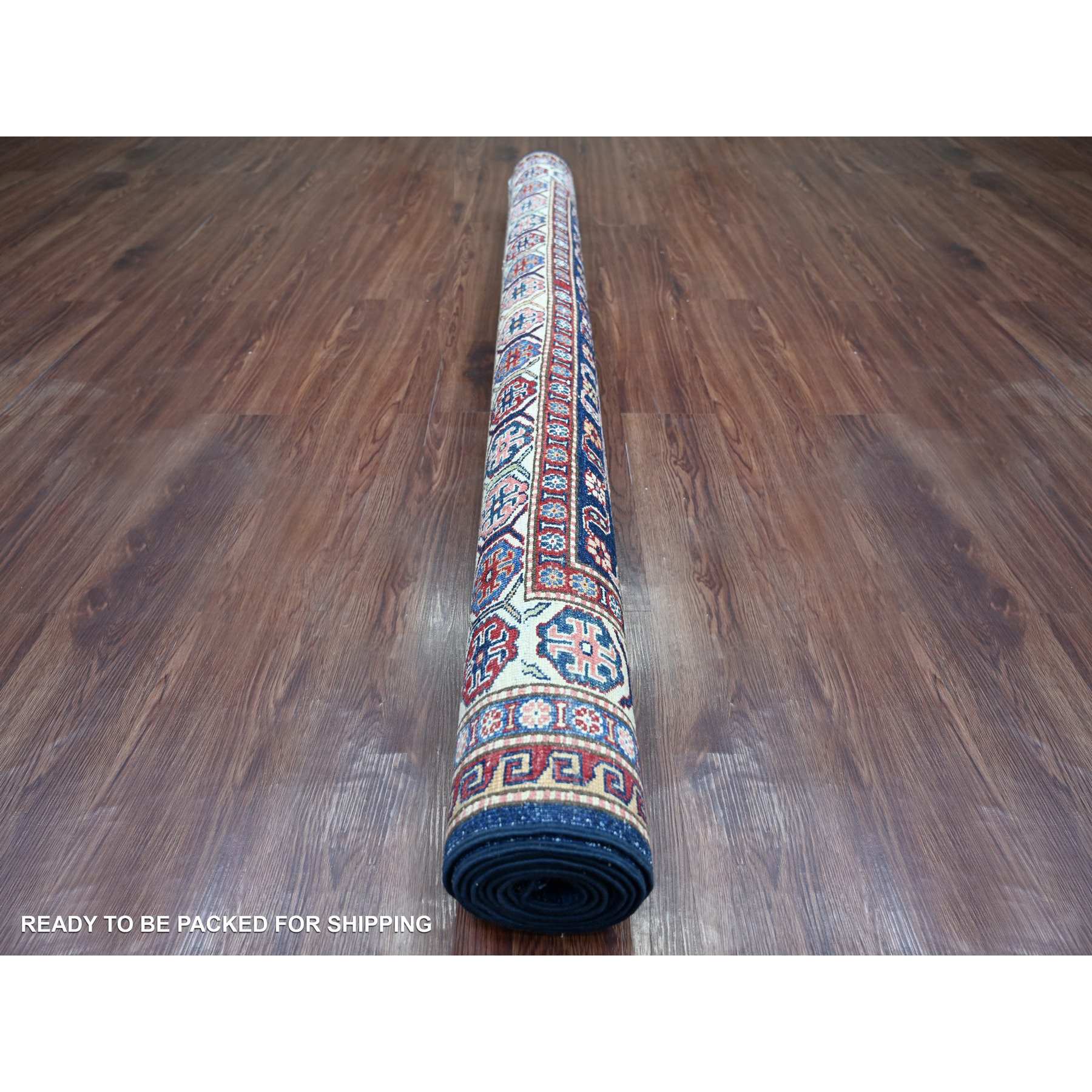 Tribal-Geometric-Hand-Knotted-Rug-106425
