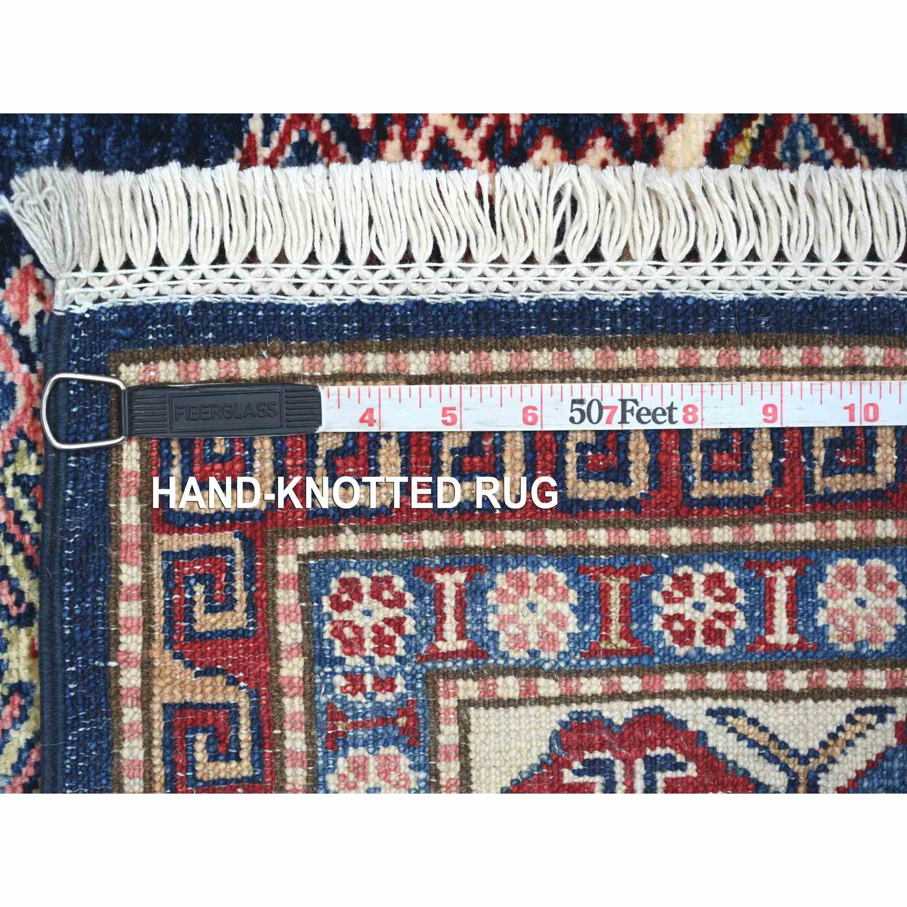 Tribal-Geometric-Hand-Knotted-Rug-106425