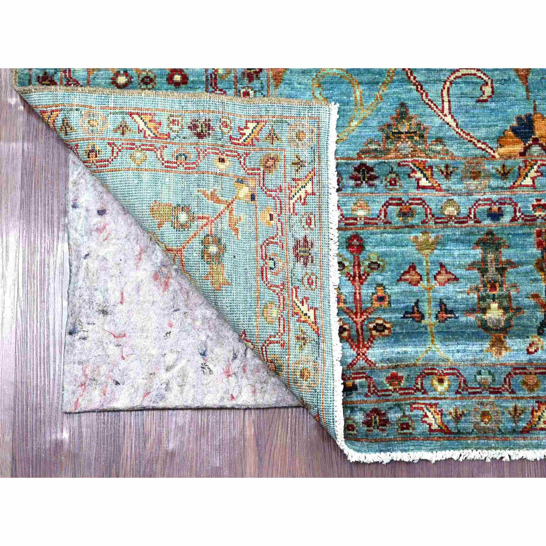Tribal-Geometric-Hand-Knotted-Rug-106440