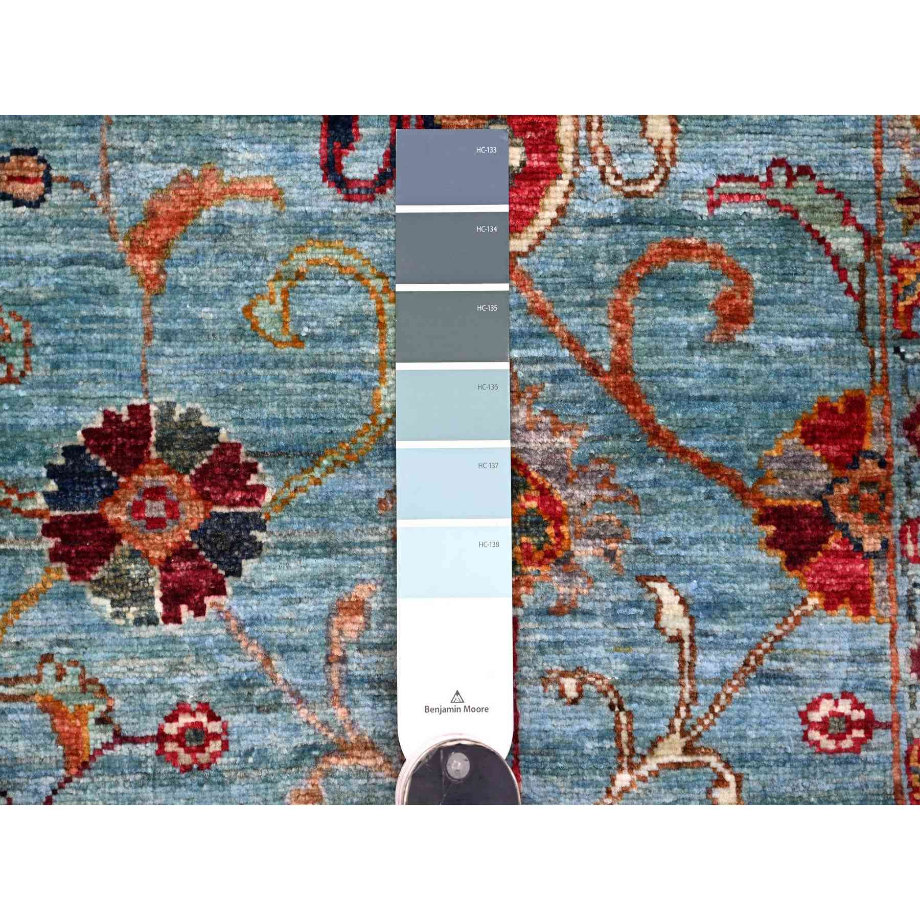 Tribal-Geometric-Hand-Knotted-Rug-106440