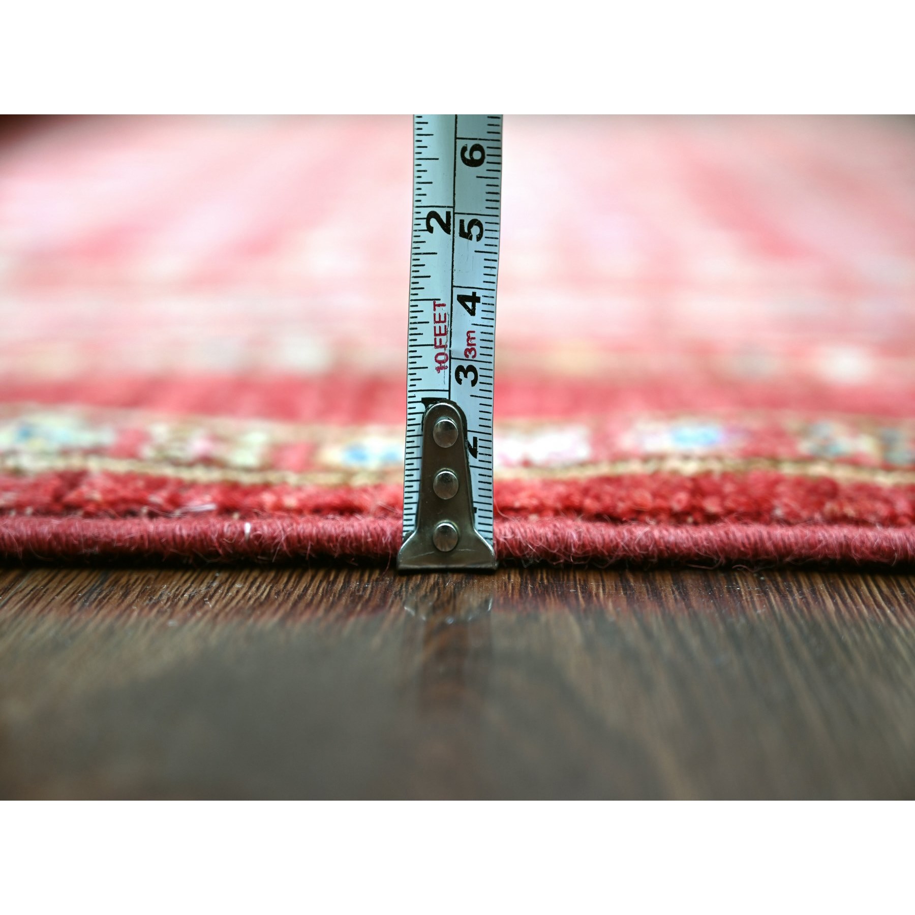 Tribal-Geometric-Hand-Knotted-Rug-106445