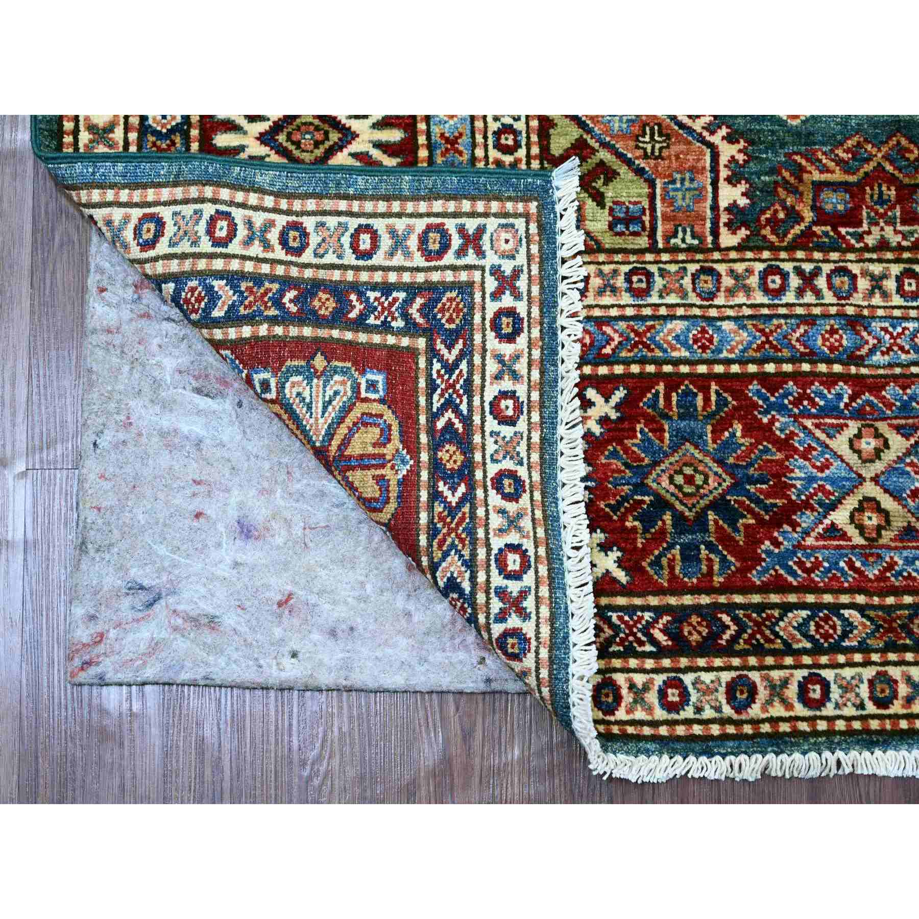 Tribal-Geometric-Hand-Knotted-Rug-106460