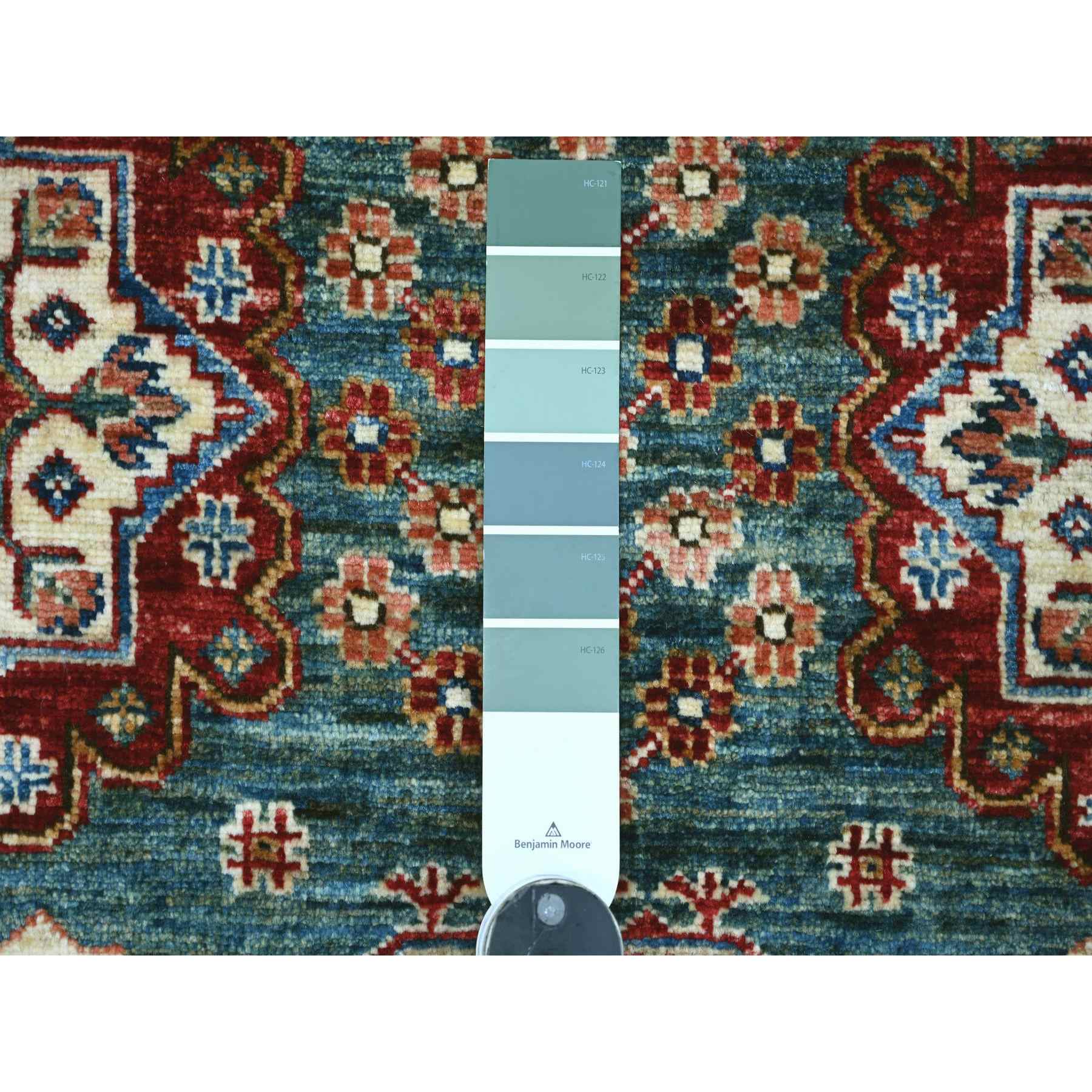 Tribal-Geometric-Hand-Knotted-Rug-106460