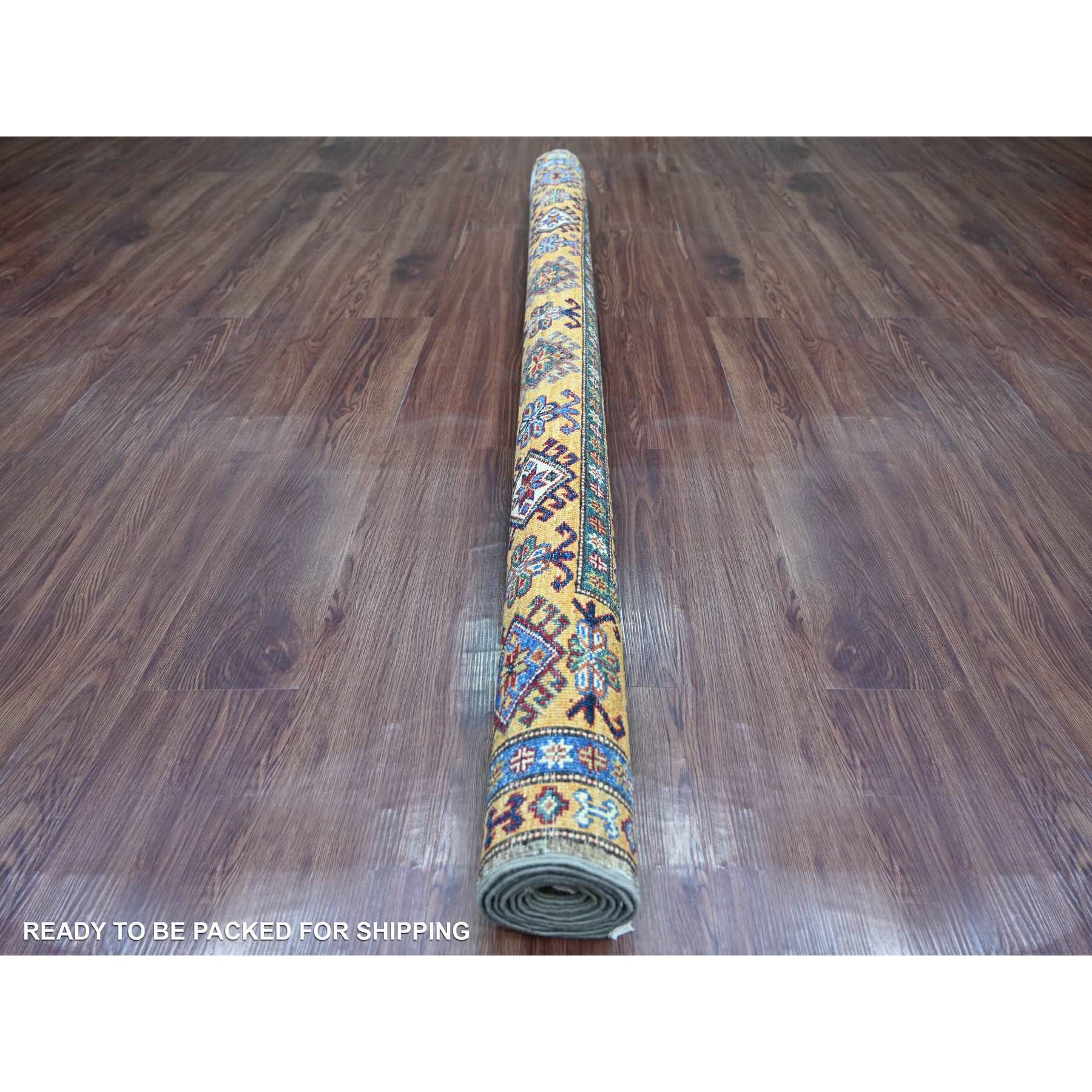 Tribal-Geometric-Hand-Knotted-Rug-106465
