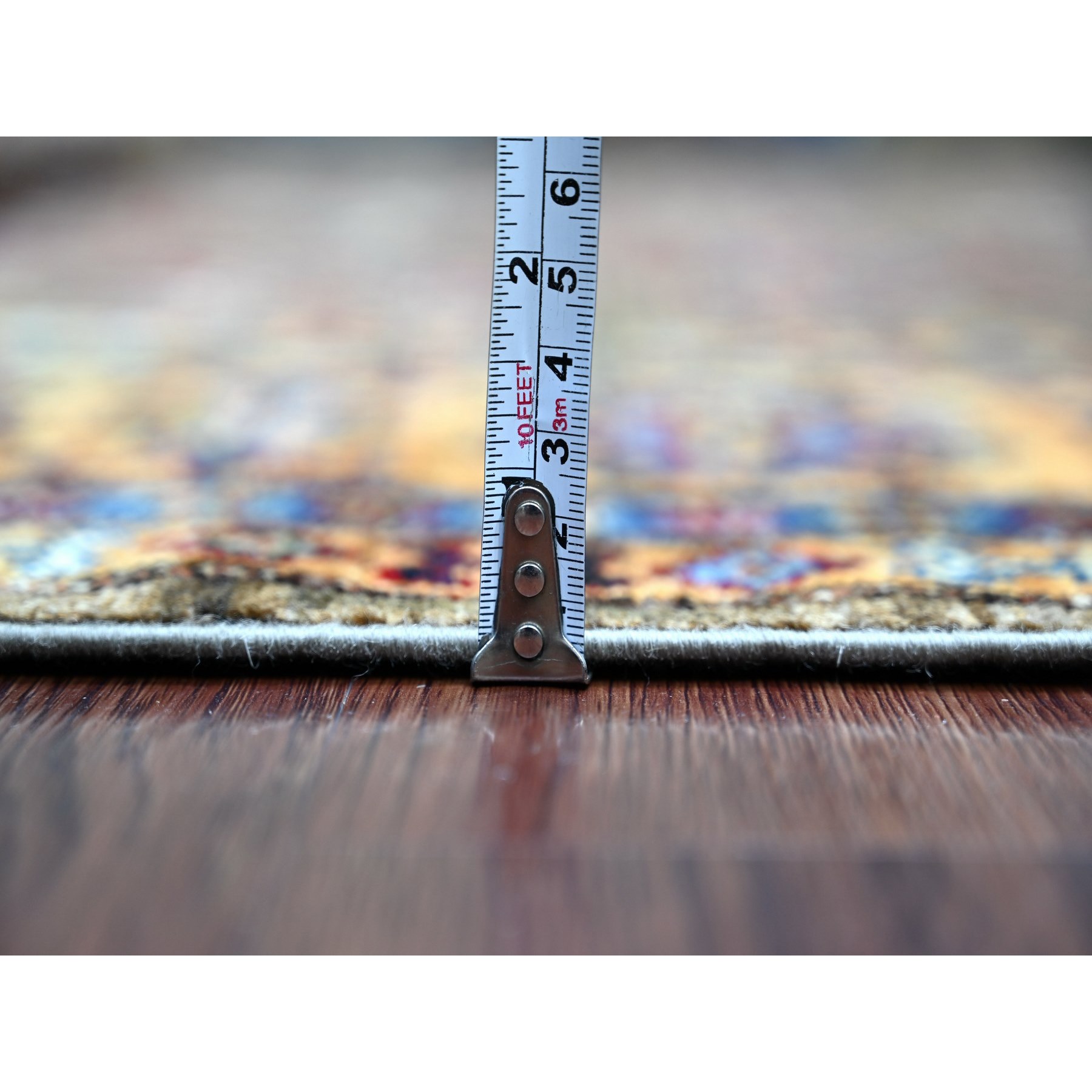 Tribal-Geometric-Hand-Knotted-Rug-106465