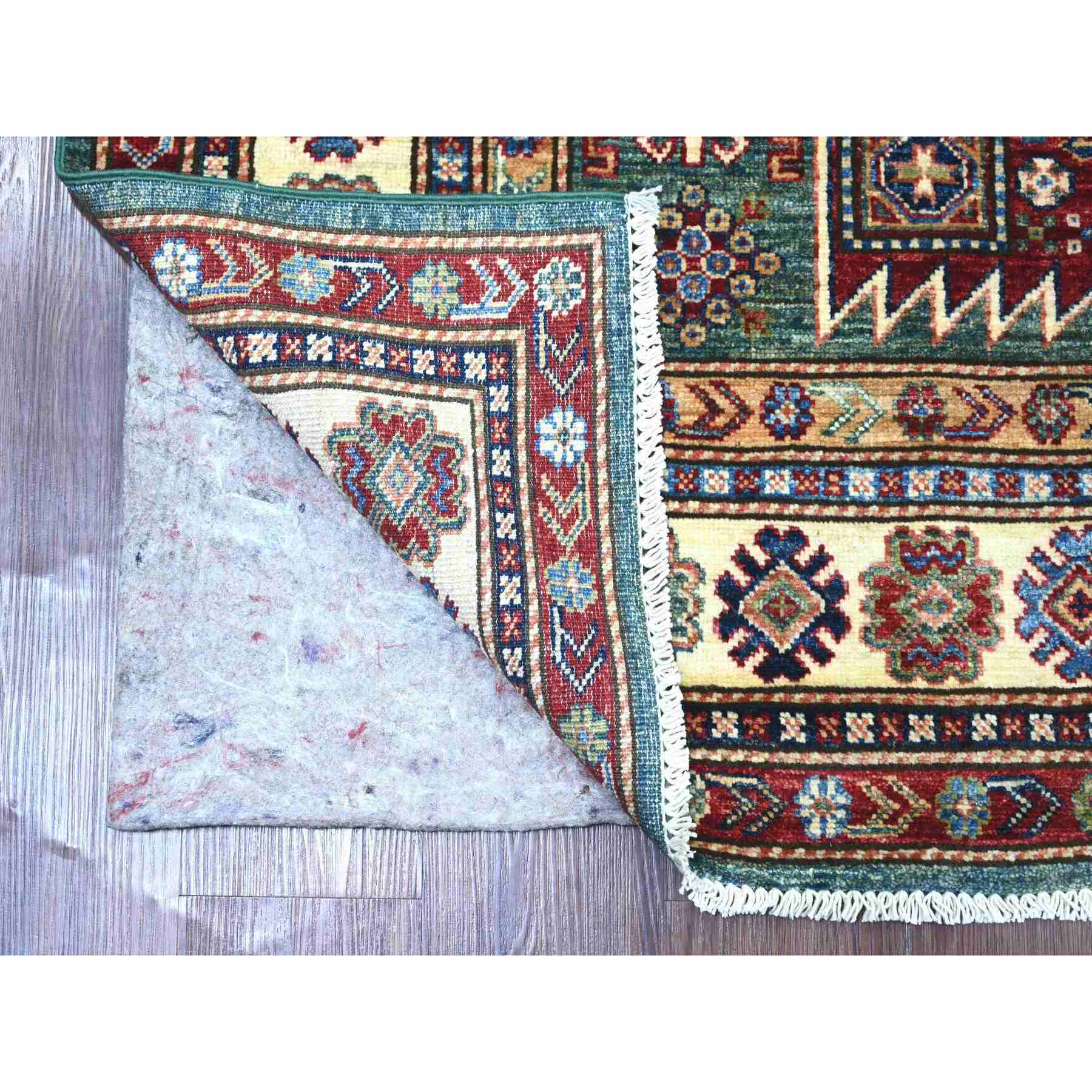 Tribal-Geometric-Hand-Knotted-Rug-106495
