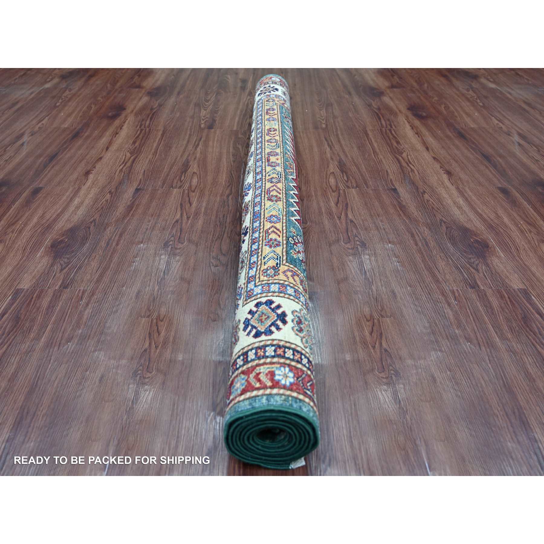 Tribal-Geometric-Hand-Knotted-Rug-106495