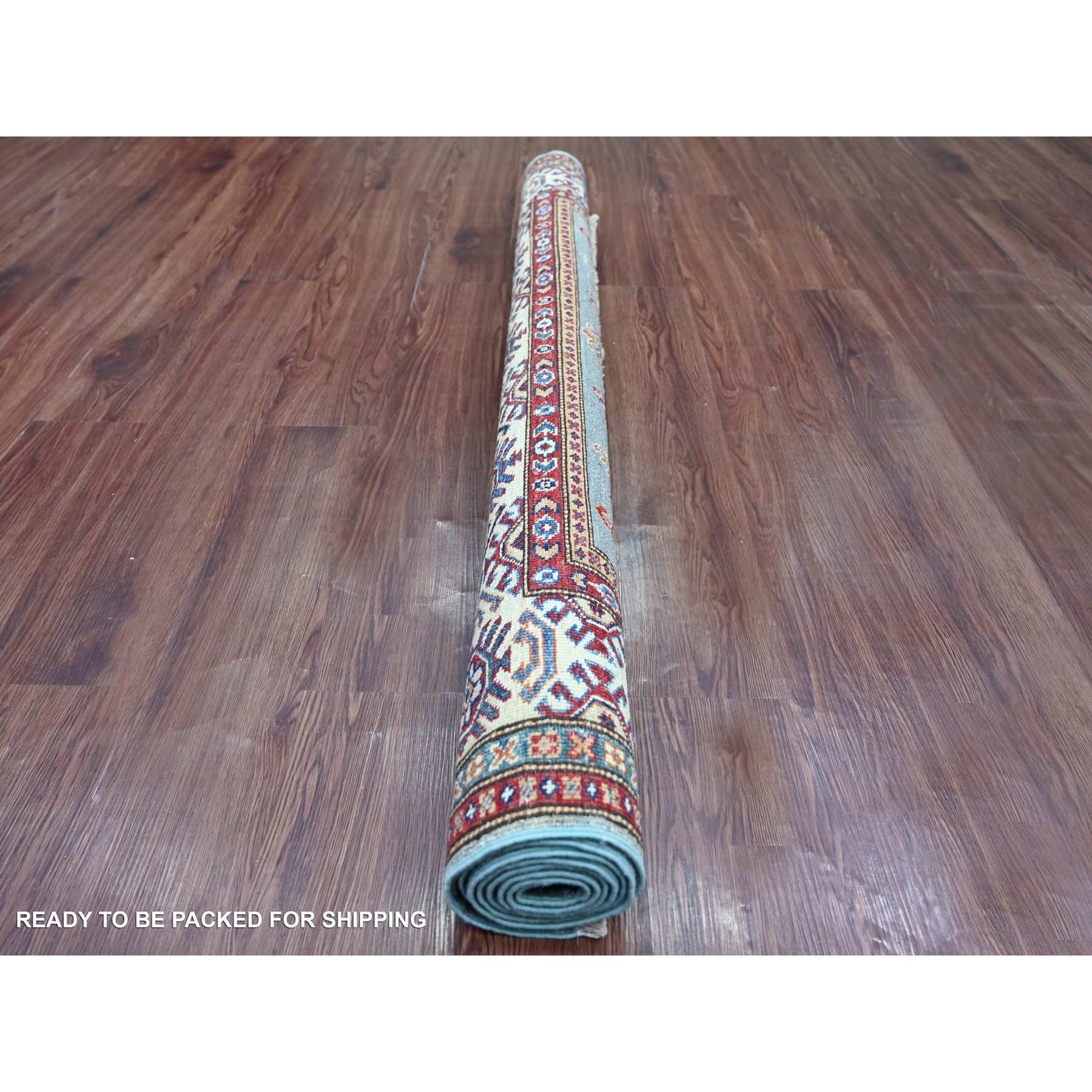 Tribal-Geometric-Hand-Knotted-Rug-106500