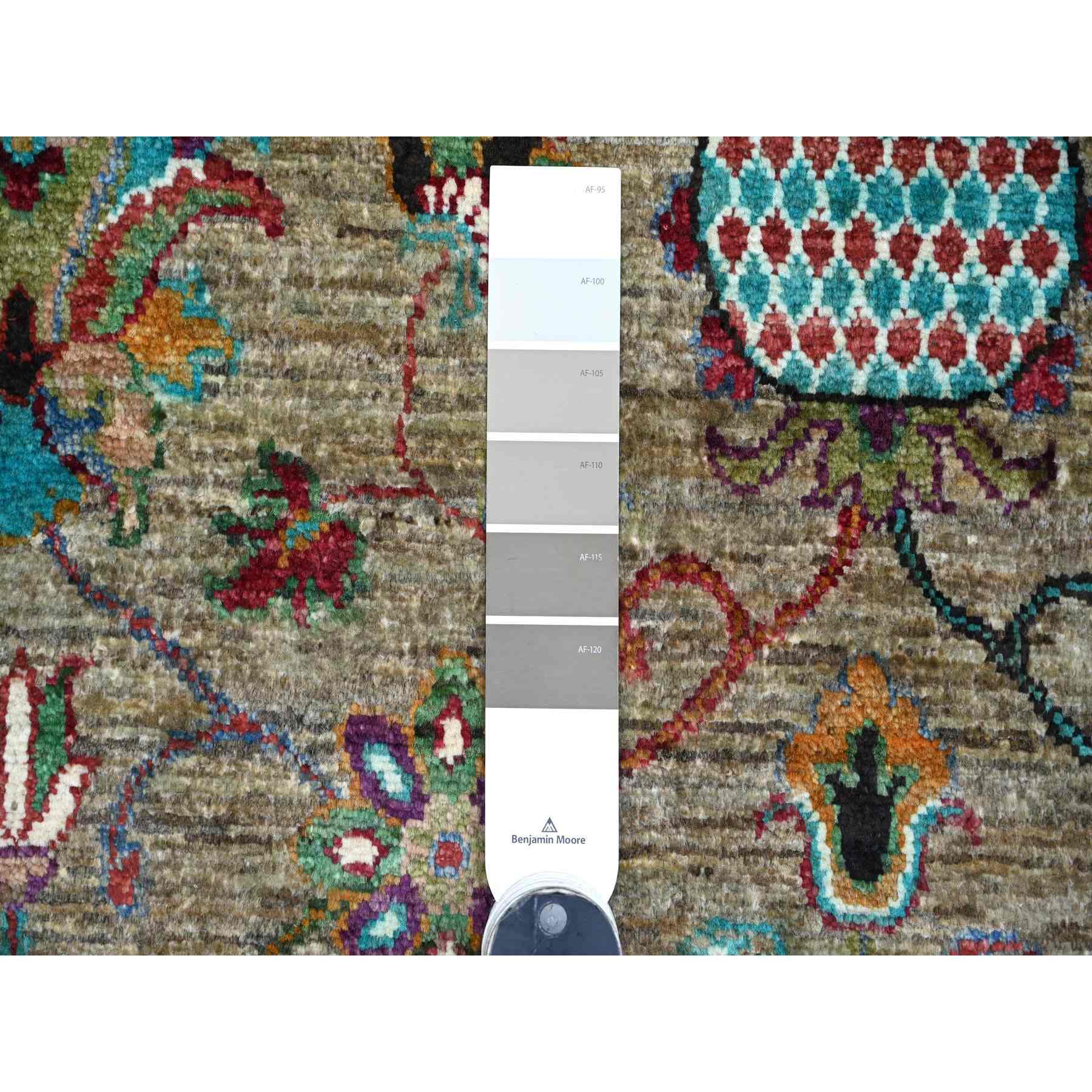 Tribal-Geometric-Hand-Knotted-Rug-106575