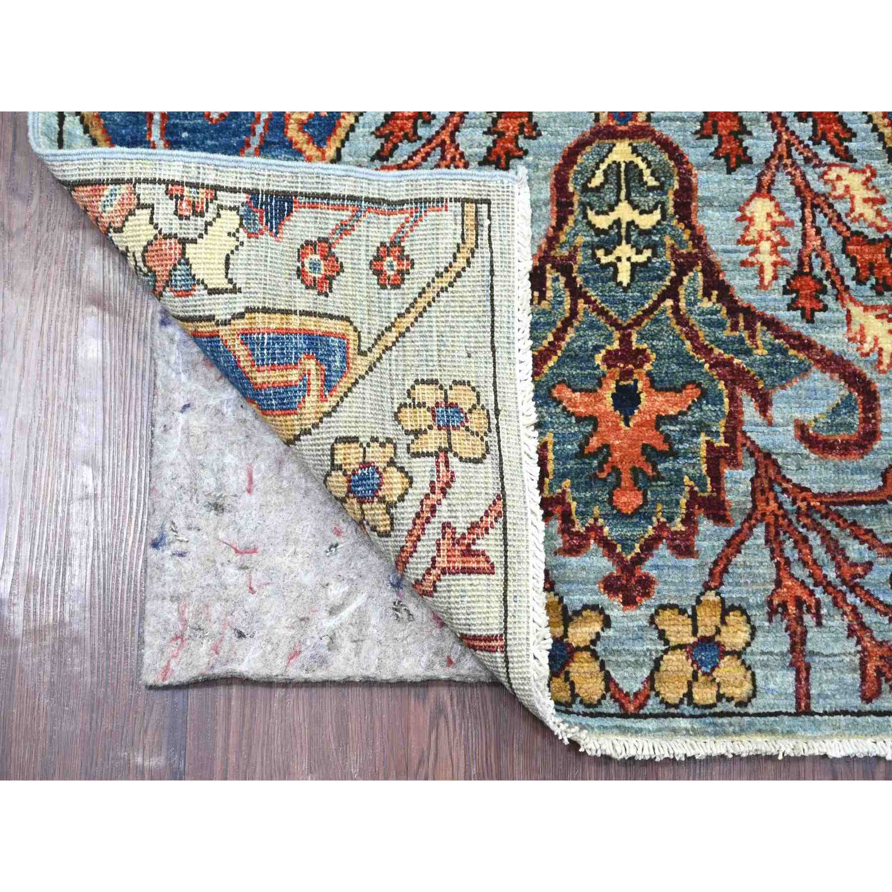 Tribal-Geometric-Hand-Knotted-Rug-106580