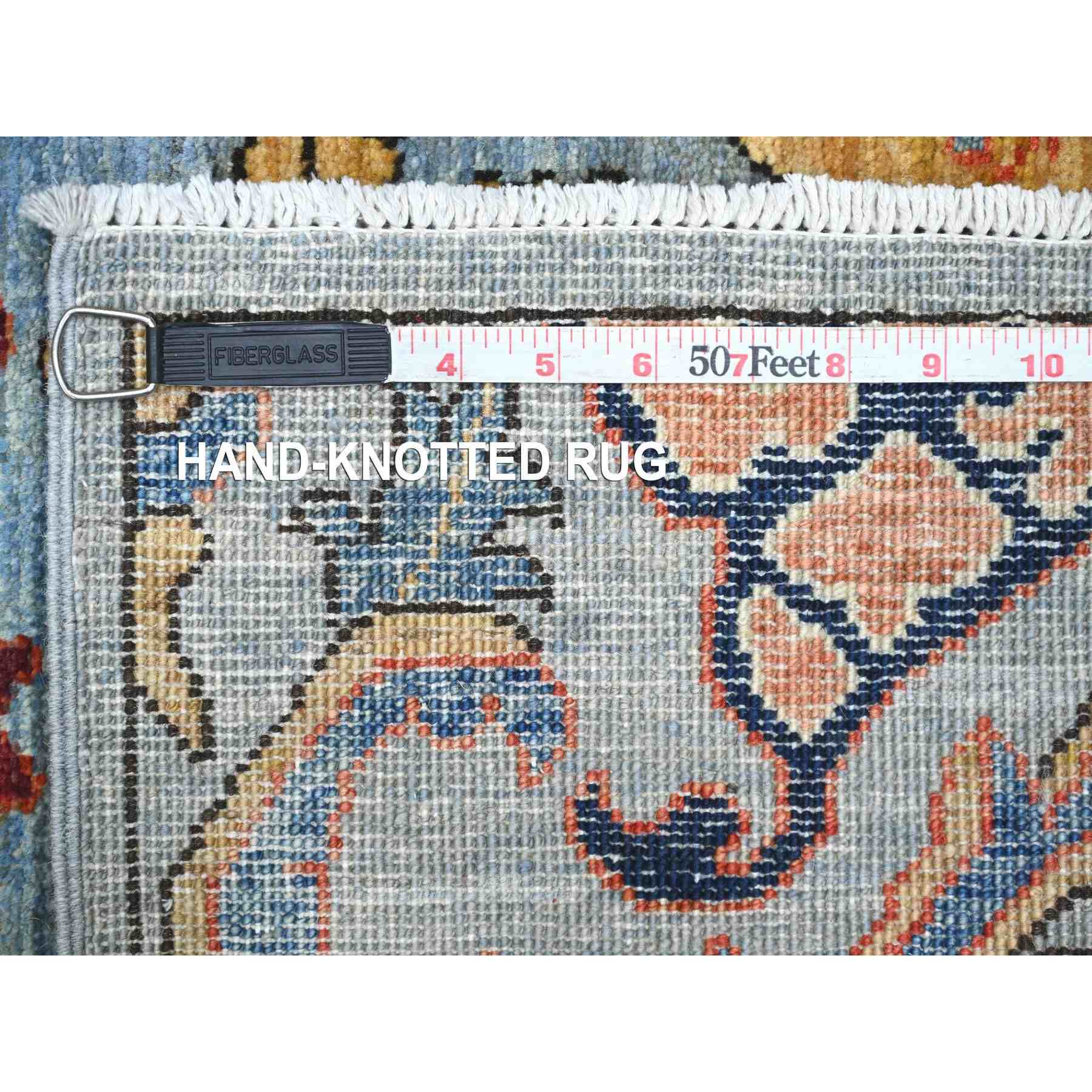 Tribal-Geometric-Hand-Knotted-Rug-106580