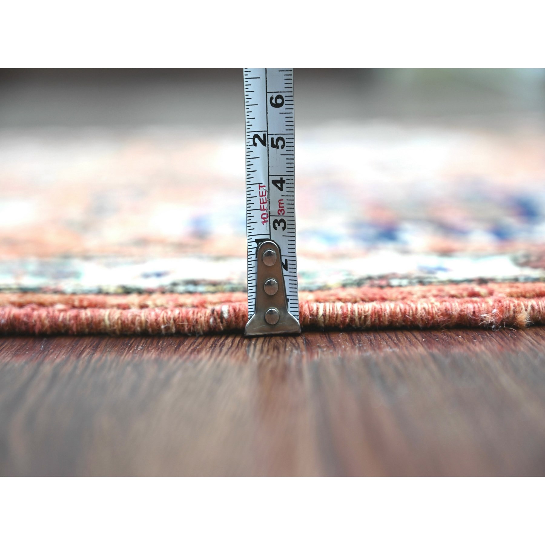 Tribal-Geometric-Hand-Knotted-Rug-106585