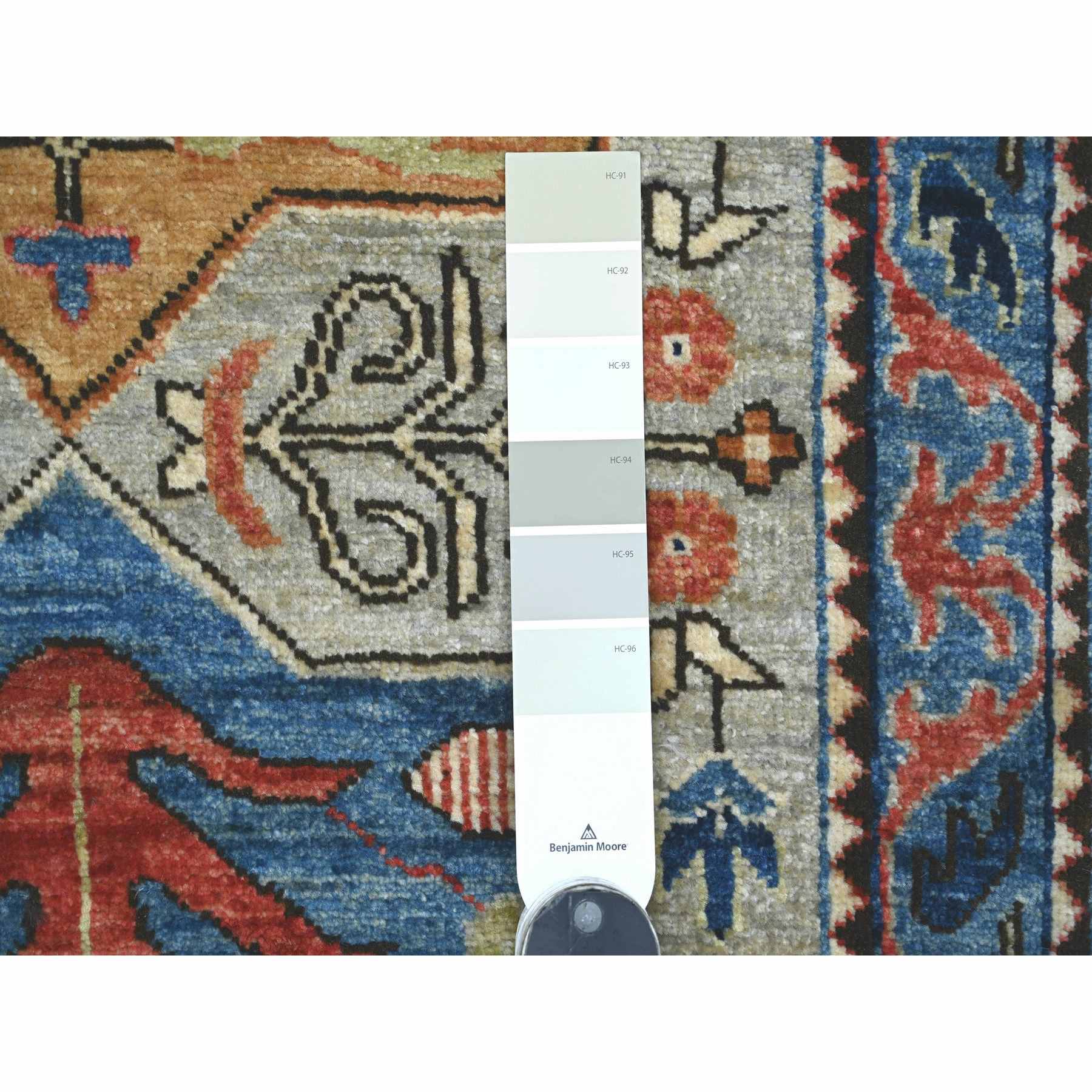Tribal-Geometric-Hand-Knotted-Rug-106595