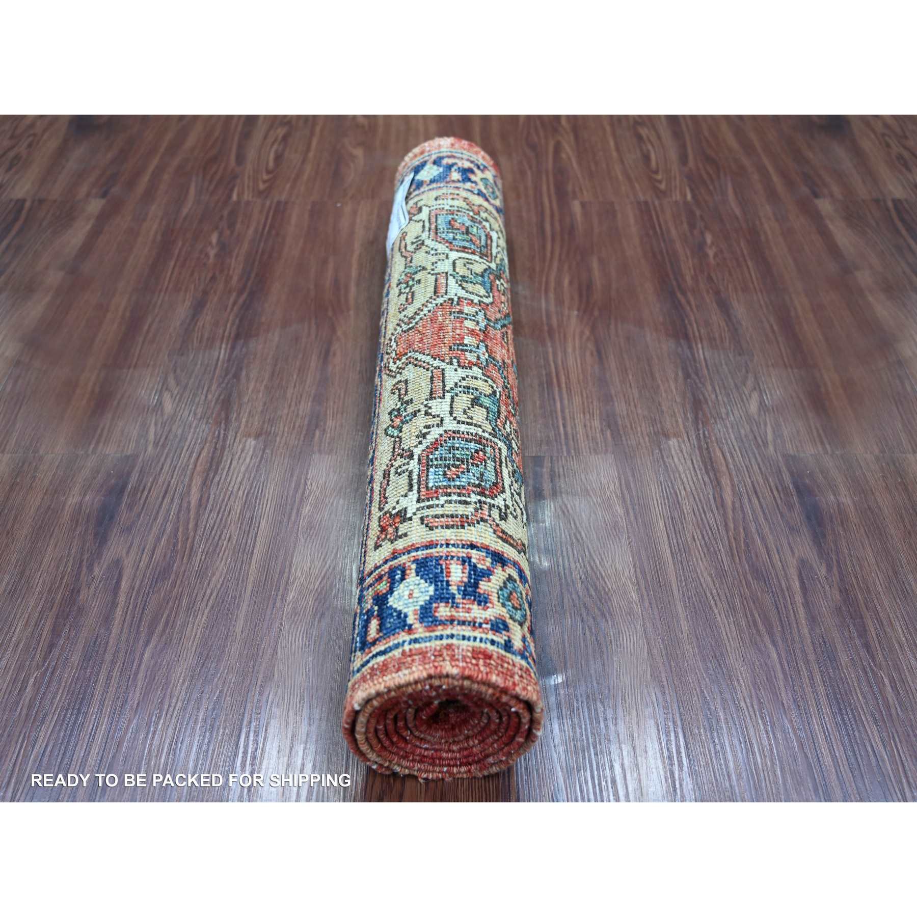 Tribal-Geometric-Hand-Knotted-Rug-106600