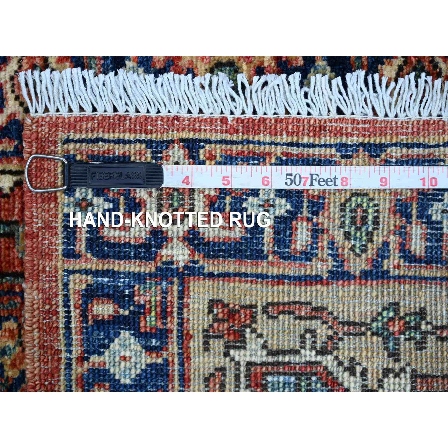 Tribal-Geometric-Hand-Knotted-Rug-106600