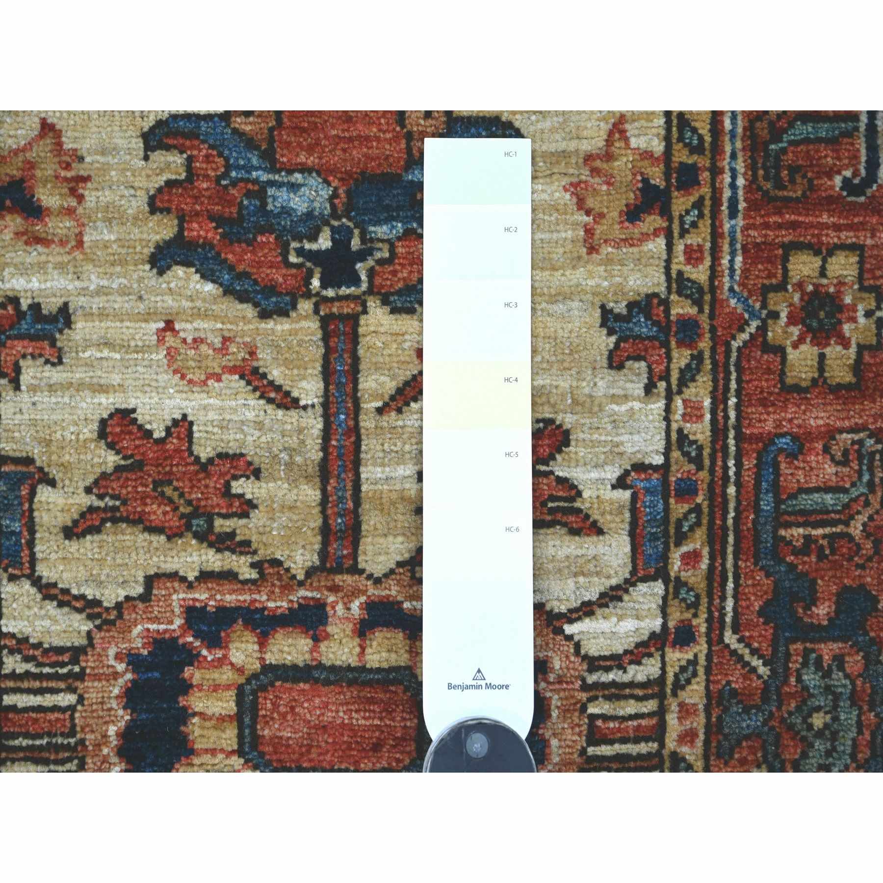 Tribal-Geometric-Hand-Knotted-Rug-106605