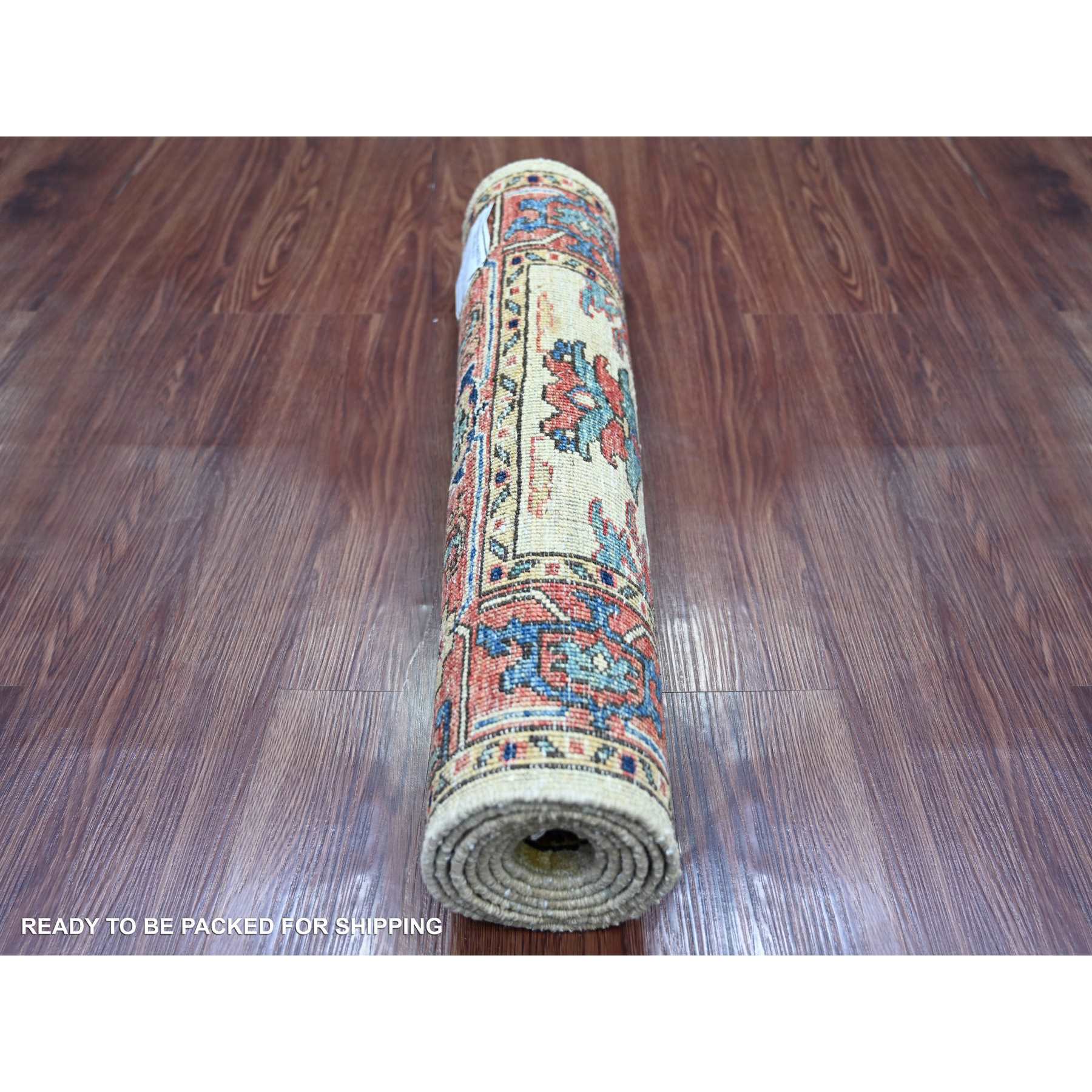 Tribal-Geometric-Hand-Knotted-Rug-106605
