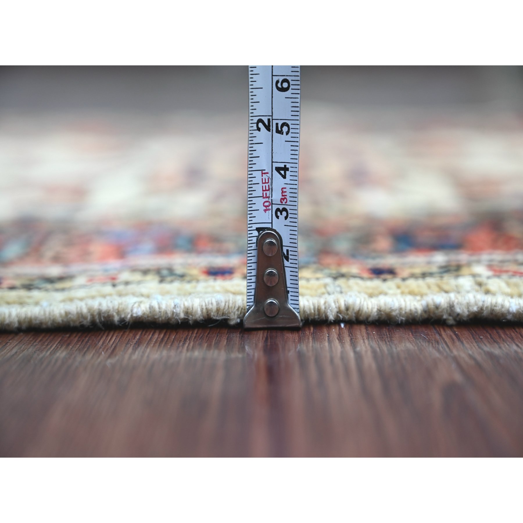 Tribal-Geometric-Hand-Knotted-Rug-106605