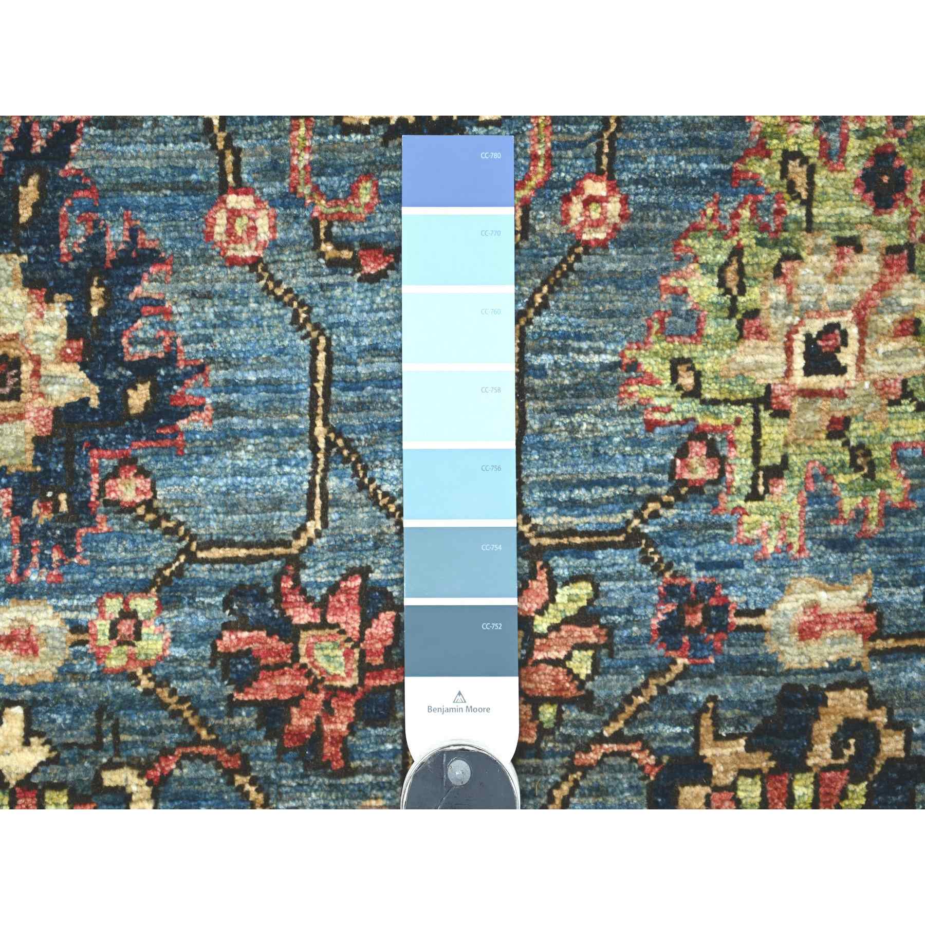 Tribal-Geometric-Hand-Knotted-Rug-106610