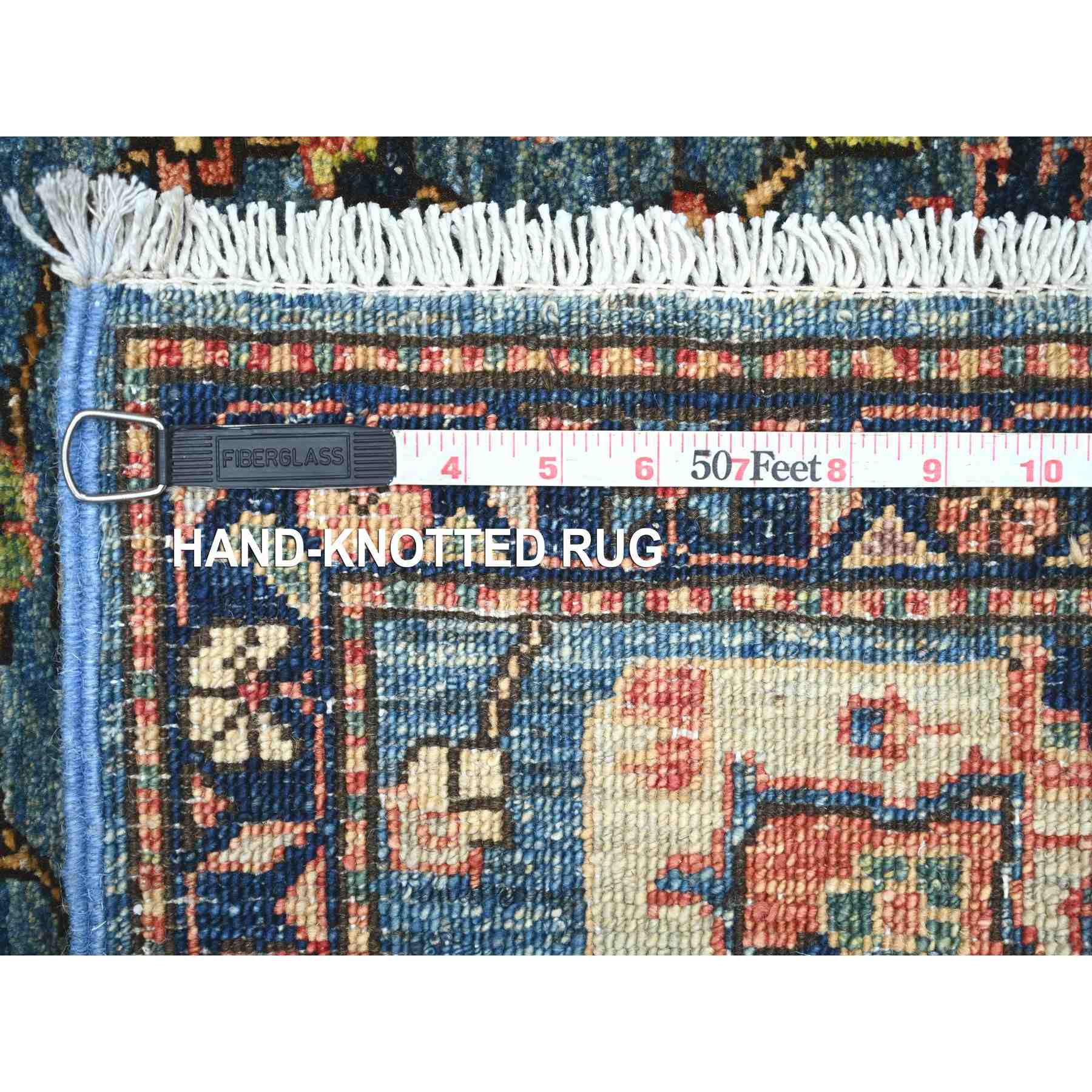 Tribal-Geometric-Hand-Knotted-Rug-106610
