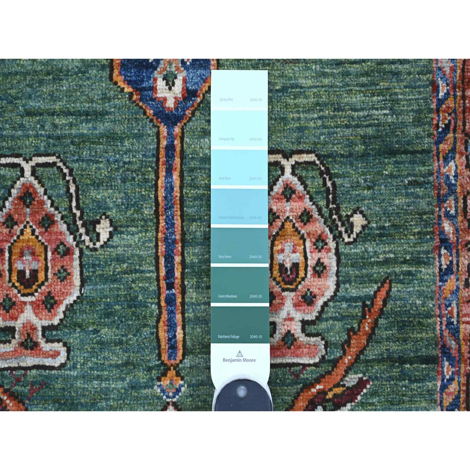 Tribal-Geometric-Hand-Knotted-Rug-106615