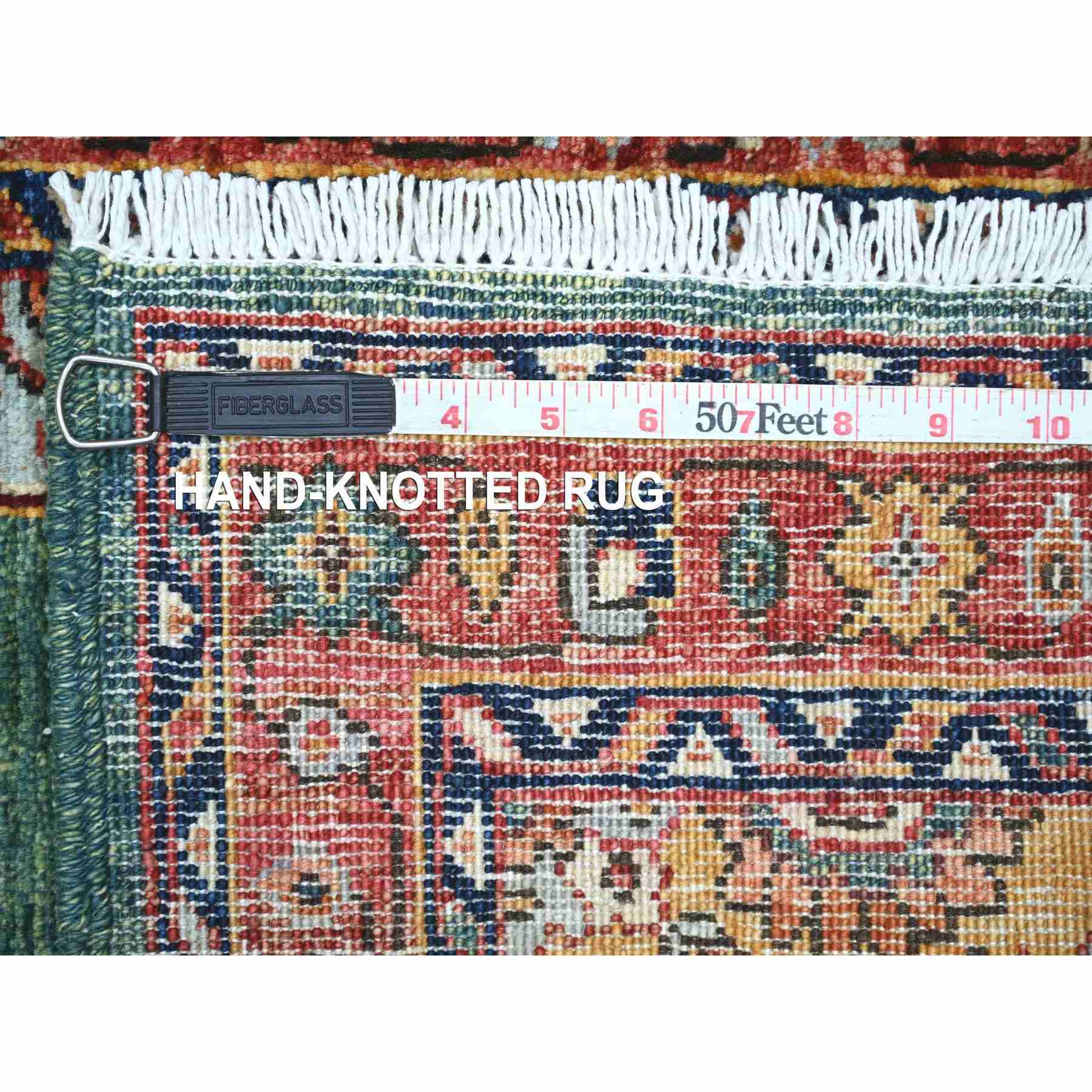 Tribal-Geometric-Hand-Knotted-Rug-106615