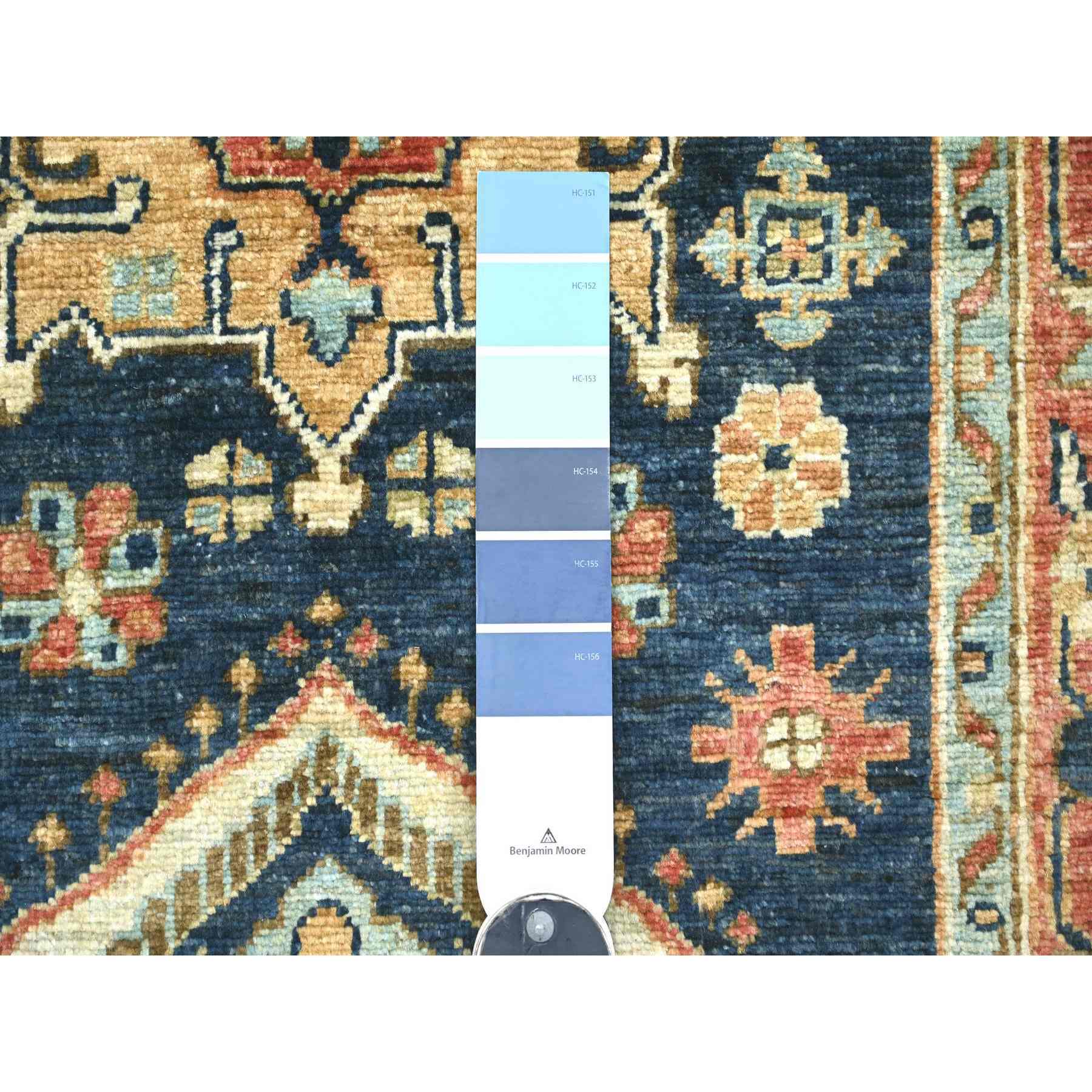 Tribal-Geometric-Hand-Knotted-Rug-106630