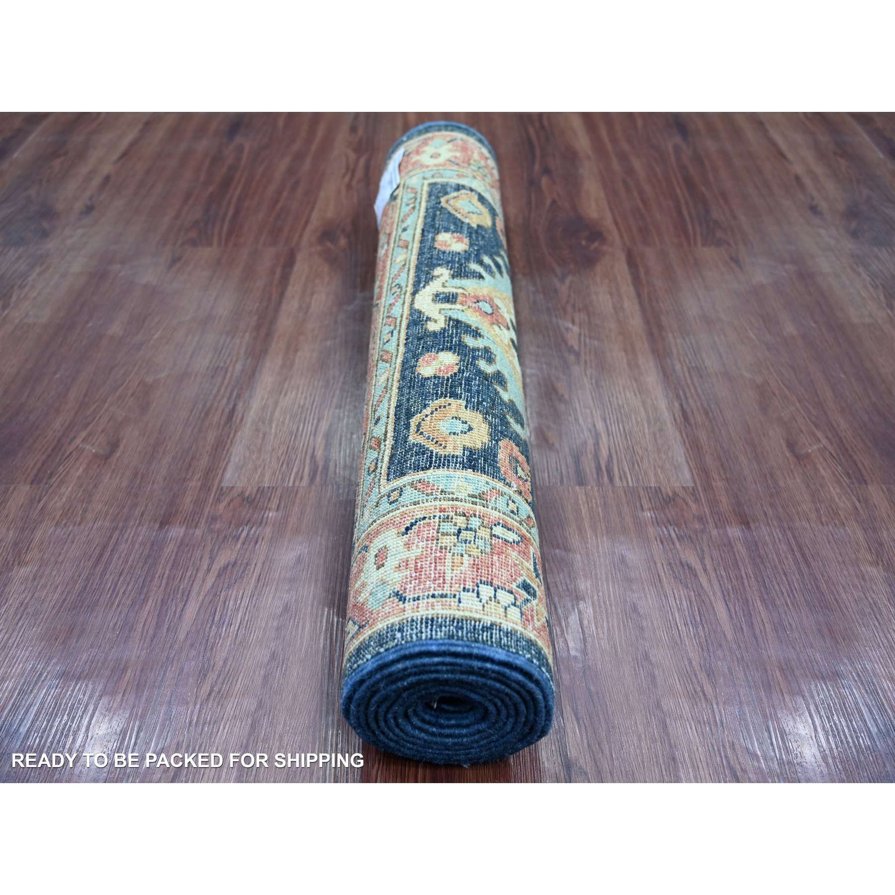 Tribal-Geometric-Hand-Knotted-Rug-106630