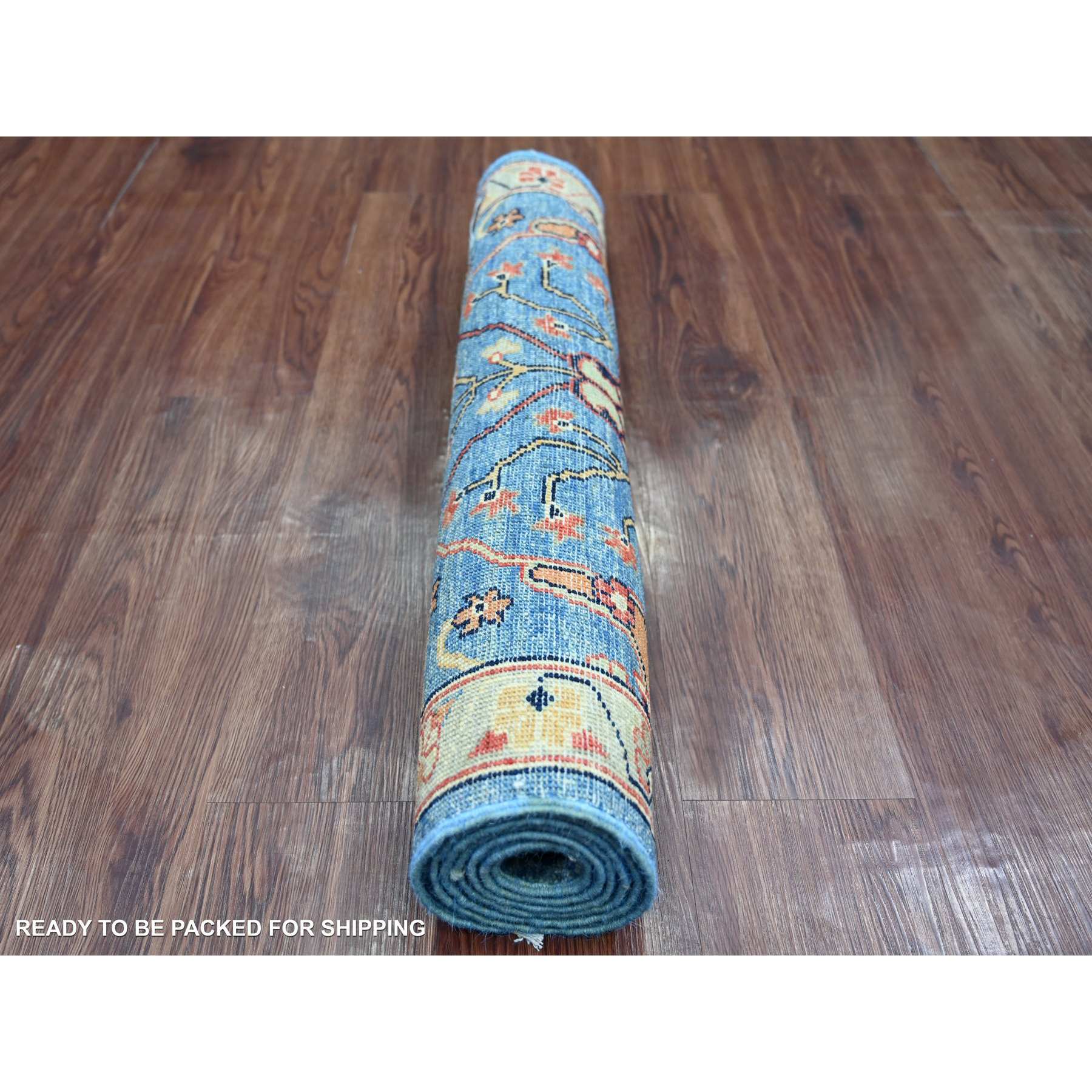 Tribal-Geometric-Hand-Knotted-Rug-106635