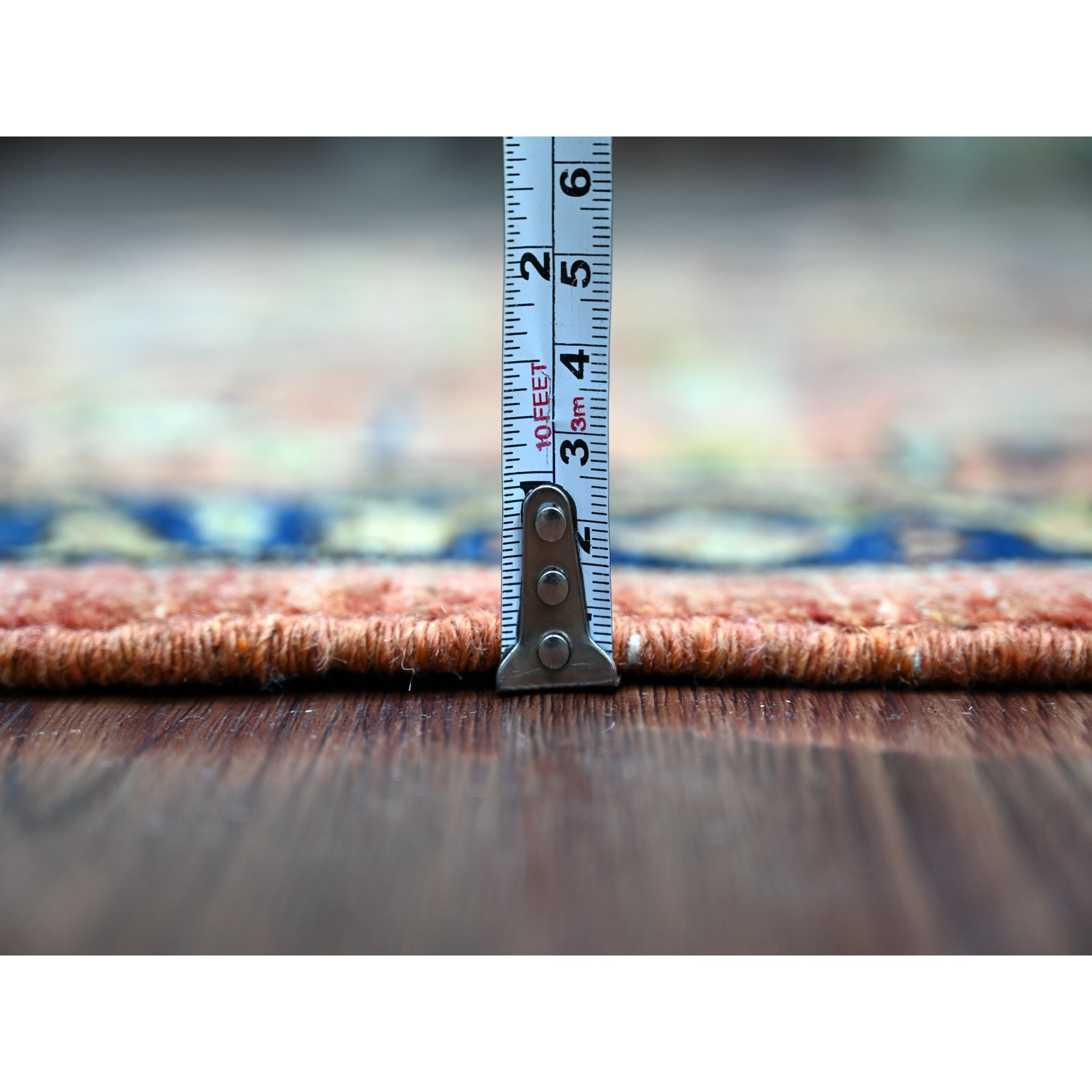 Tribal-Geometric-Hand-Knotted-Rug-106640