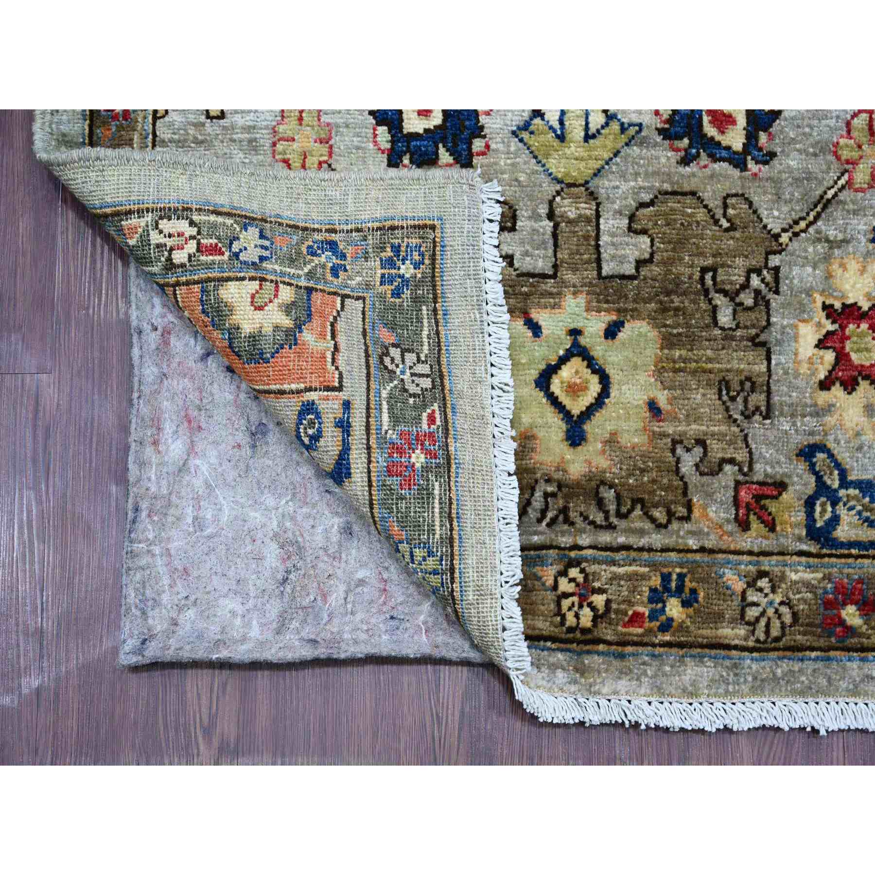 Tribal-Geometric-Hand-Knotted-Rug-106645