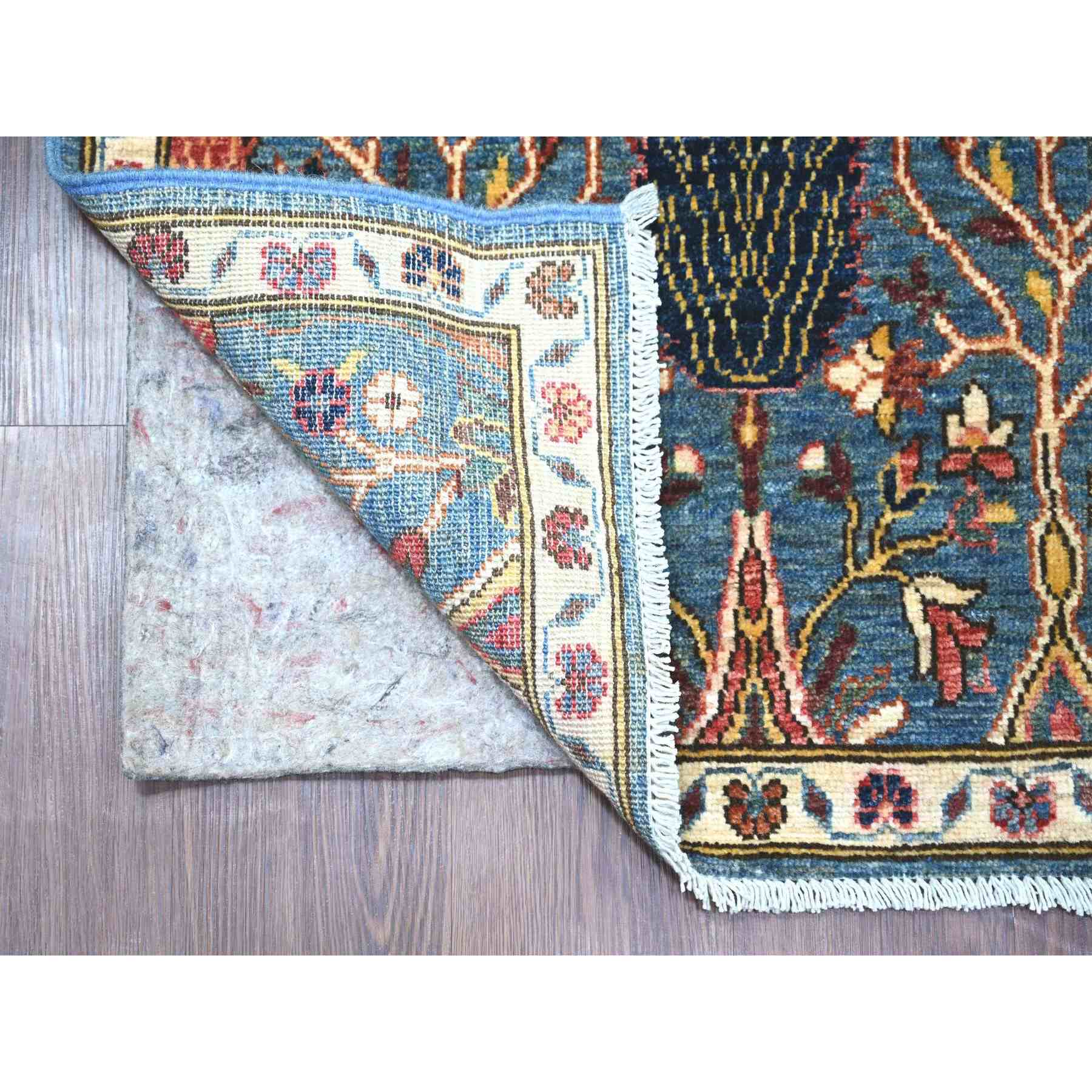 Tribal-Geometric-Hand-Knotted-Rug-106650