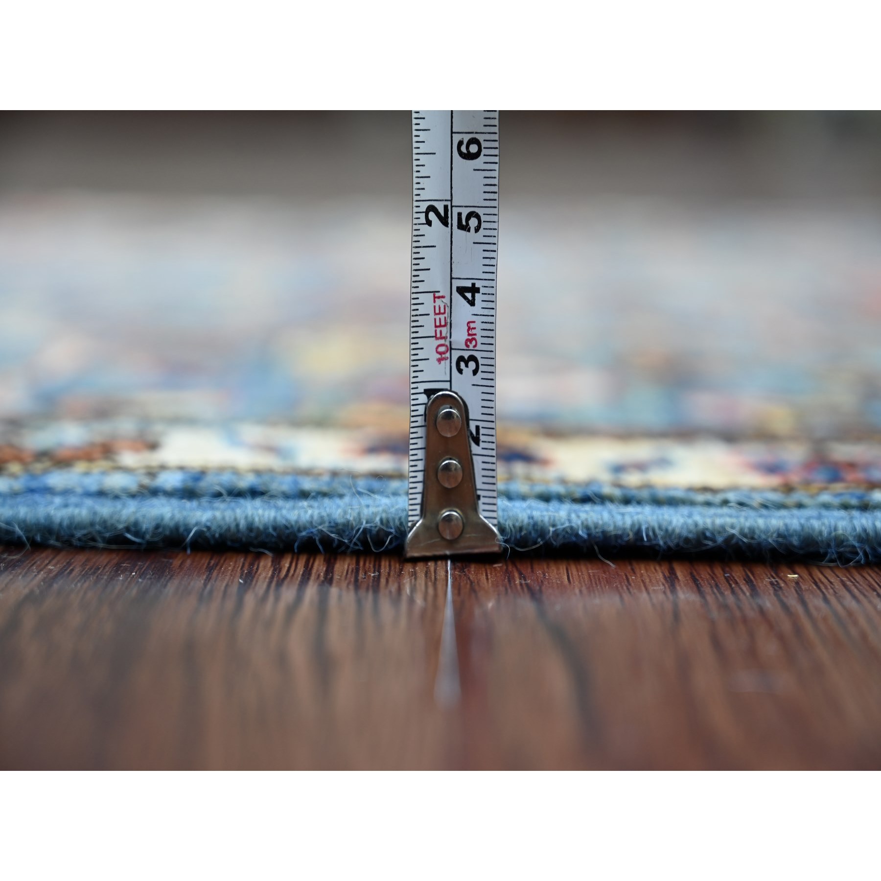 Tribal-Geometric-Hand-Knotted-Rug-106650