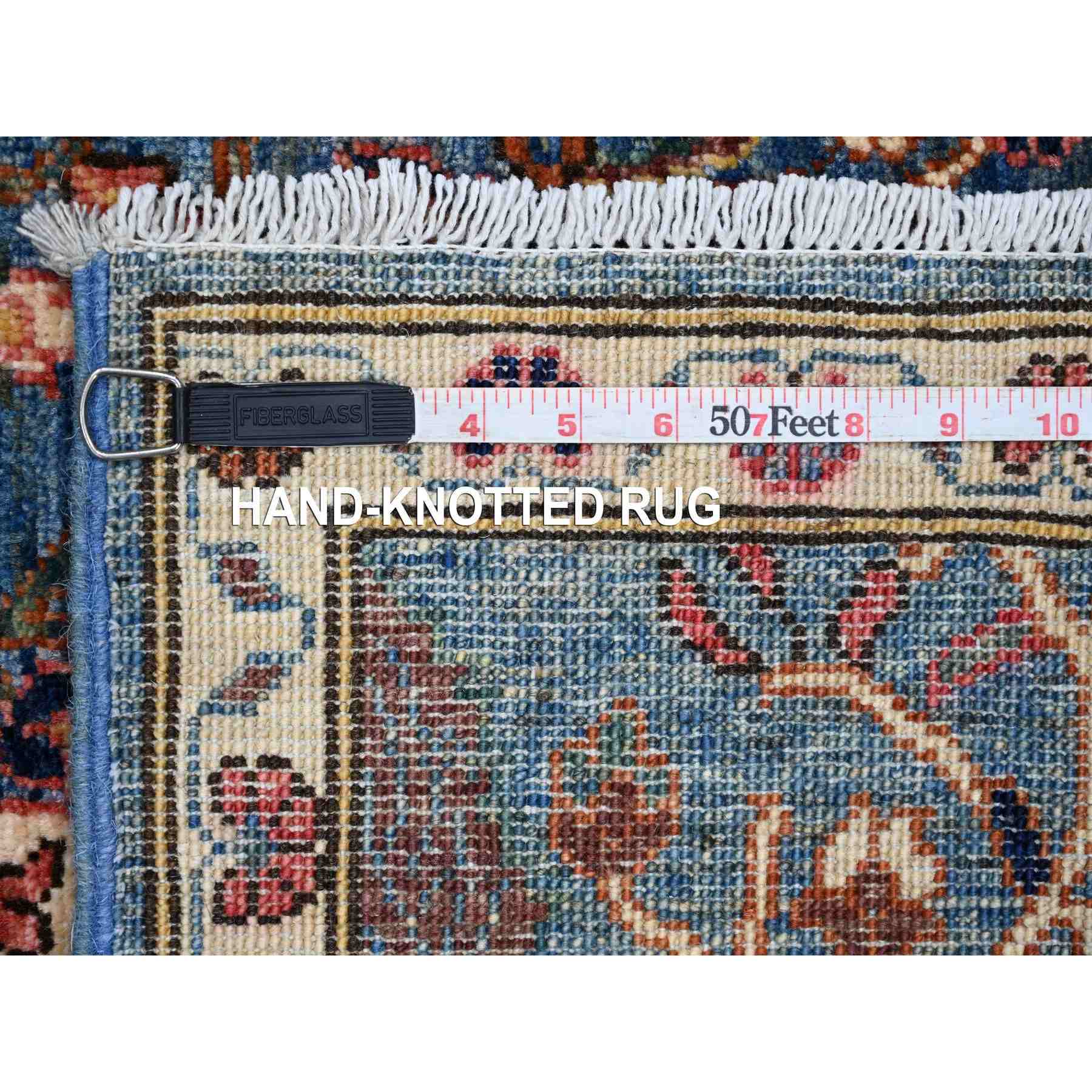 Tribal-Geometric-Hand-Knotted-Rug-106650
