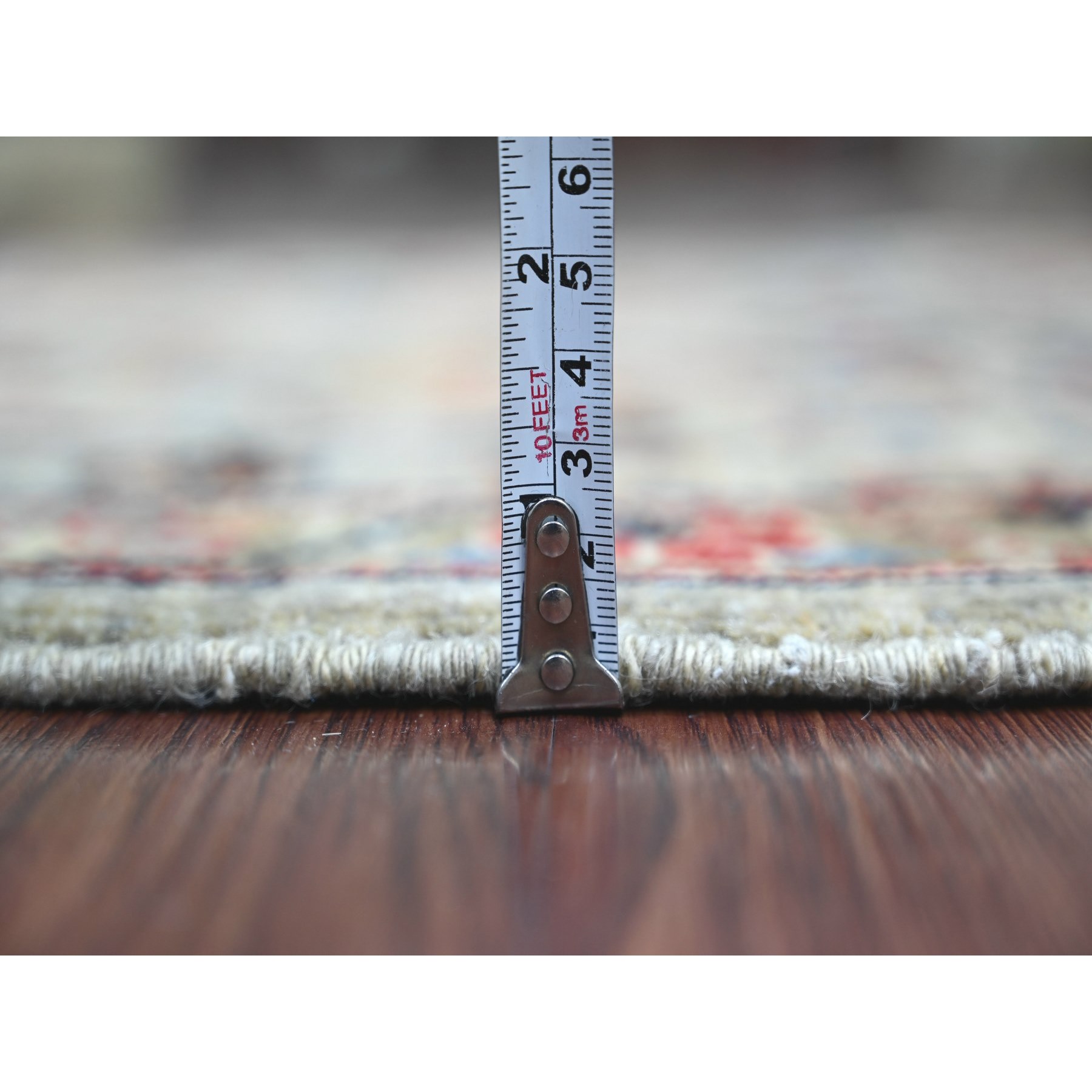 Tribal-Geometric-Hand-Knotted-Rug-106665