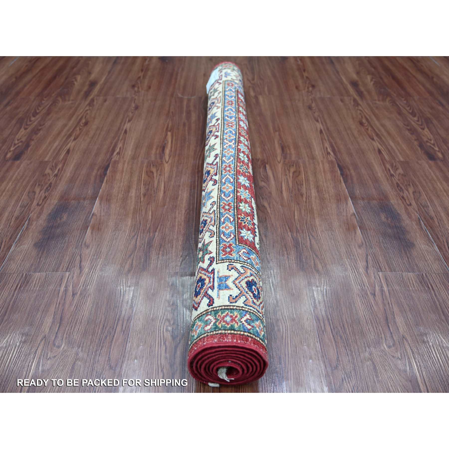 Tribal-Geometric-Hand-Knotted-Rug-106725
