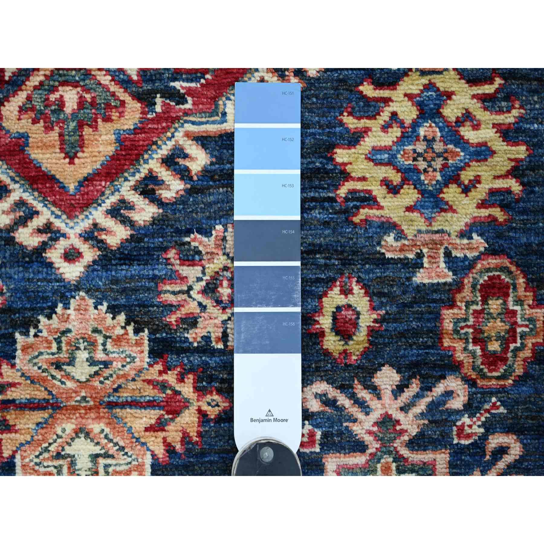 Tribal-Geometric-Hand-Knotted-Rug-106730