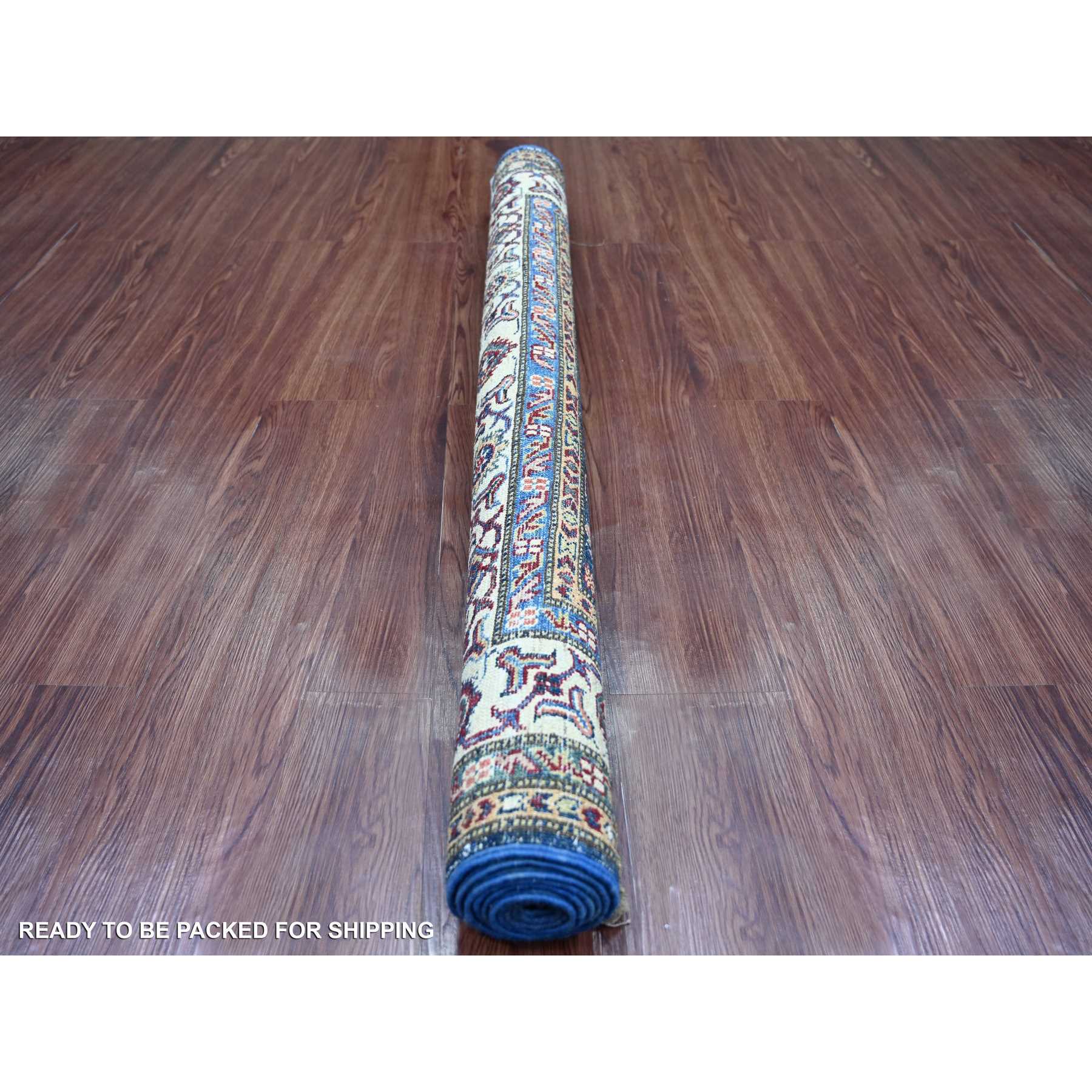 Tribal-Geometric-Hand-Knotted-Rug-106730