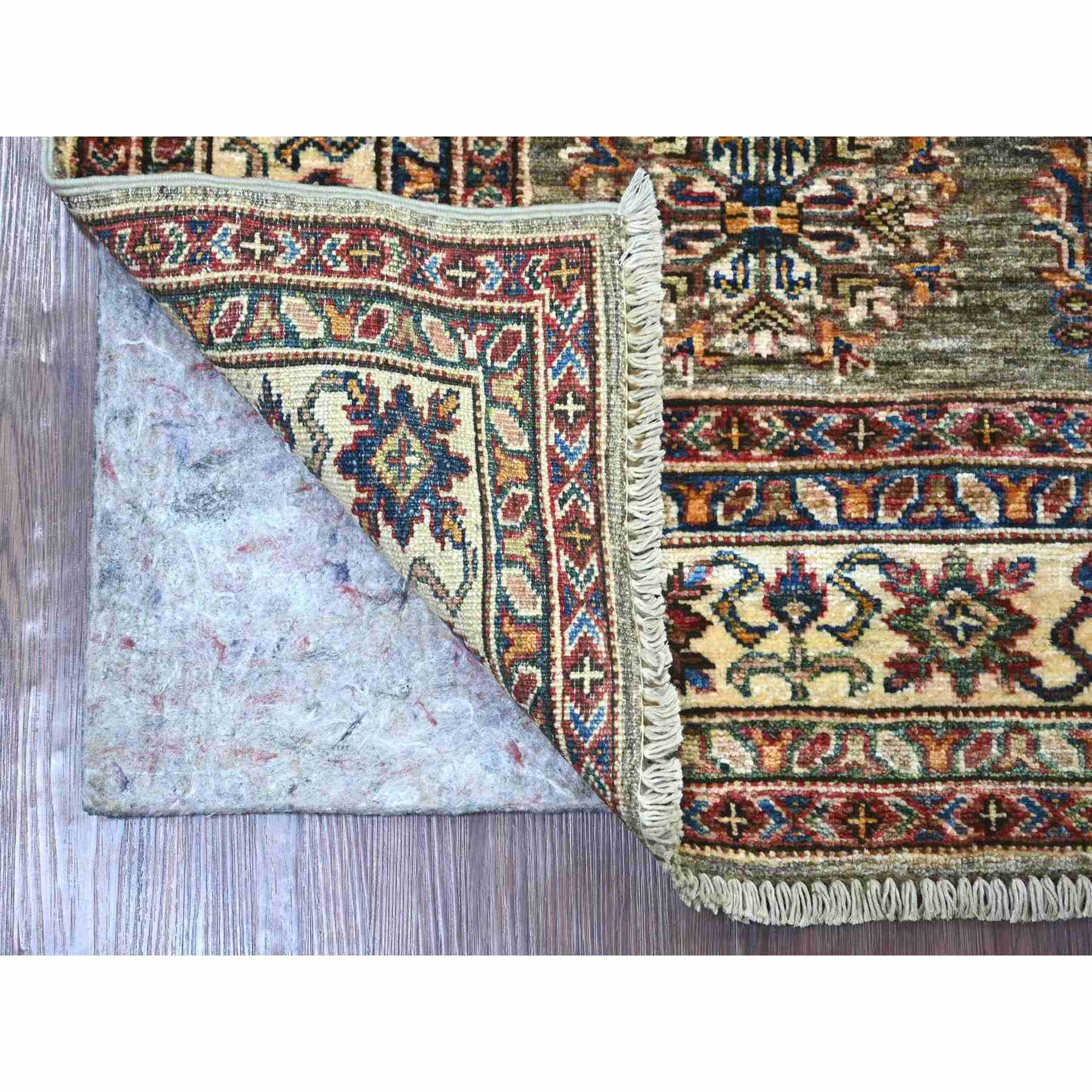 Tribal-Geometric-Hand-Knotted-Rug-106740